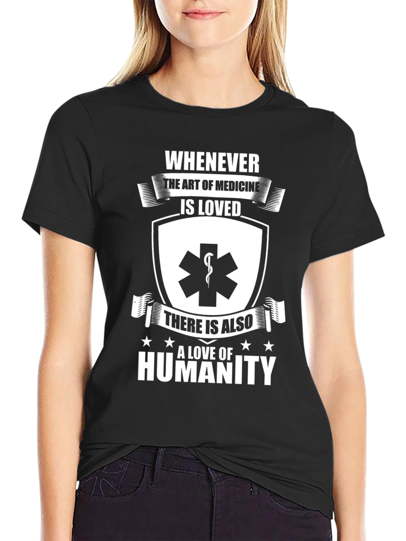 Medicine & Humanity Graphic Tee