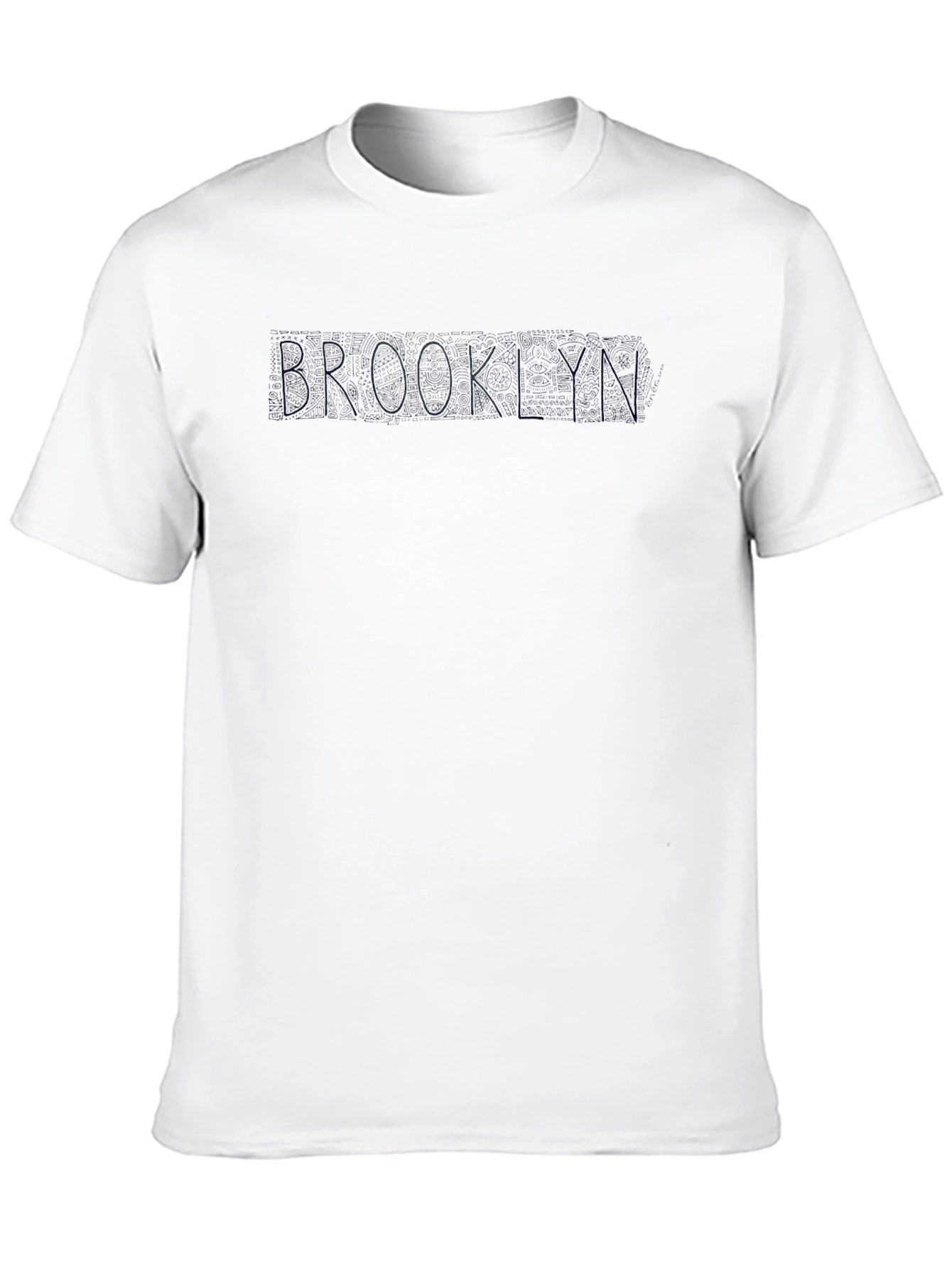 Brooklyn Black Graphic Tee - Stylish Comfort