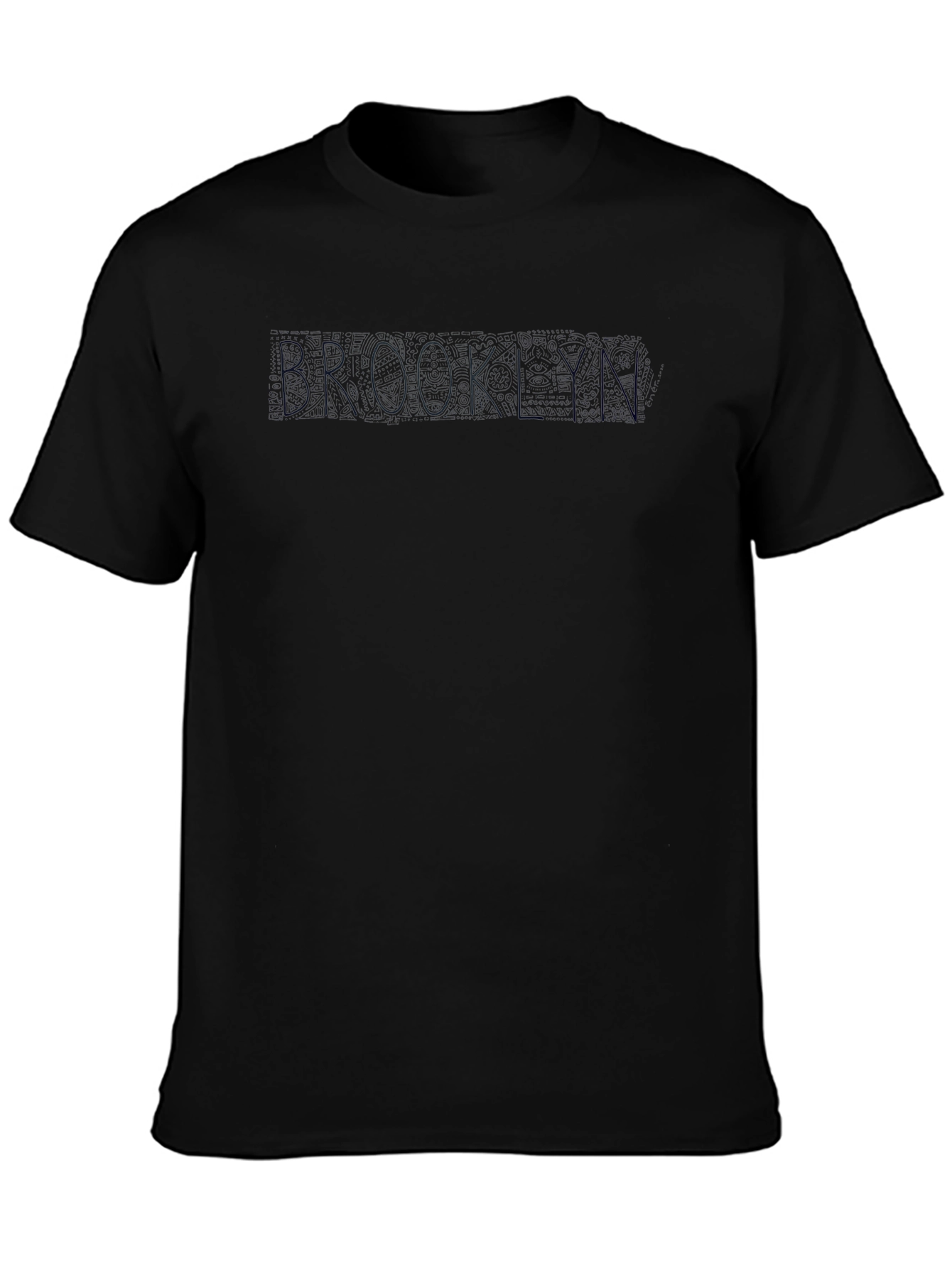 Brooklyn Black Graphic Tee - Stylish Comfort
