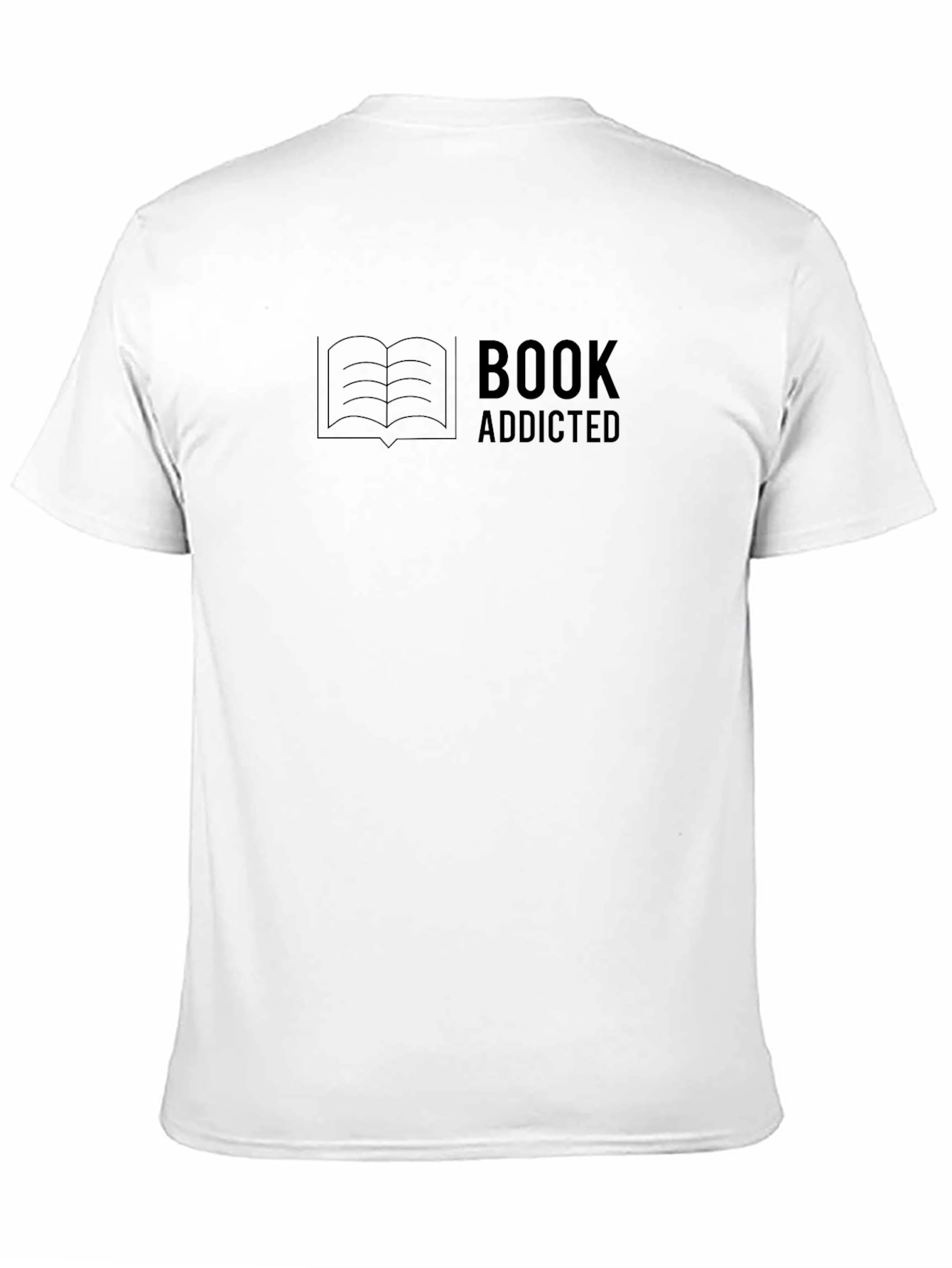 Book Addicted Black T-Shirt