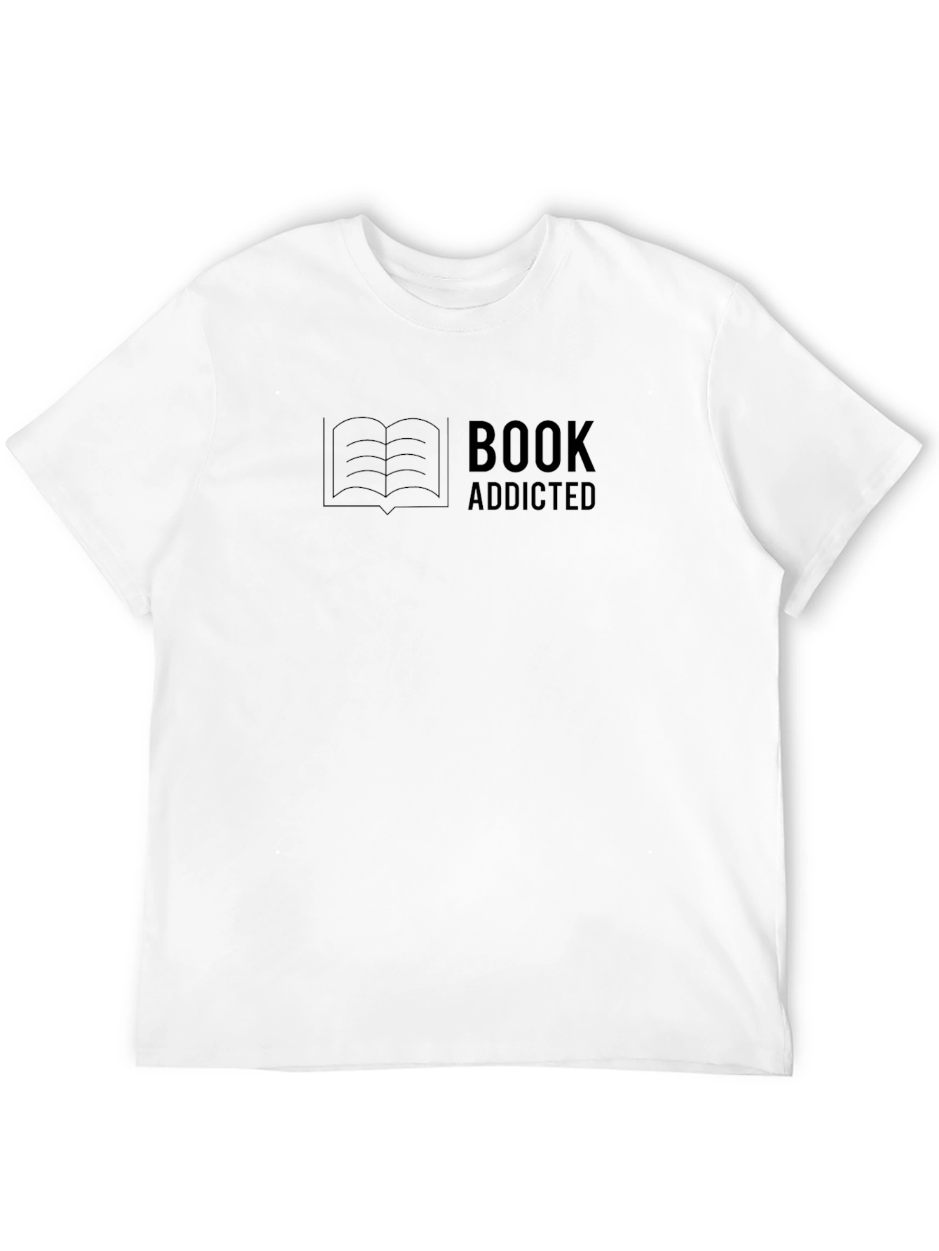 Book Addicted Black T-Shirt