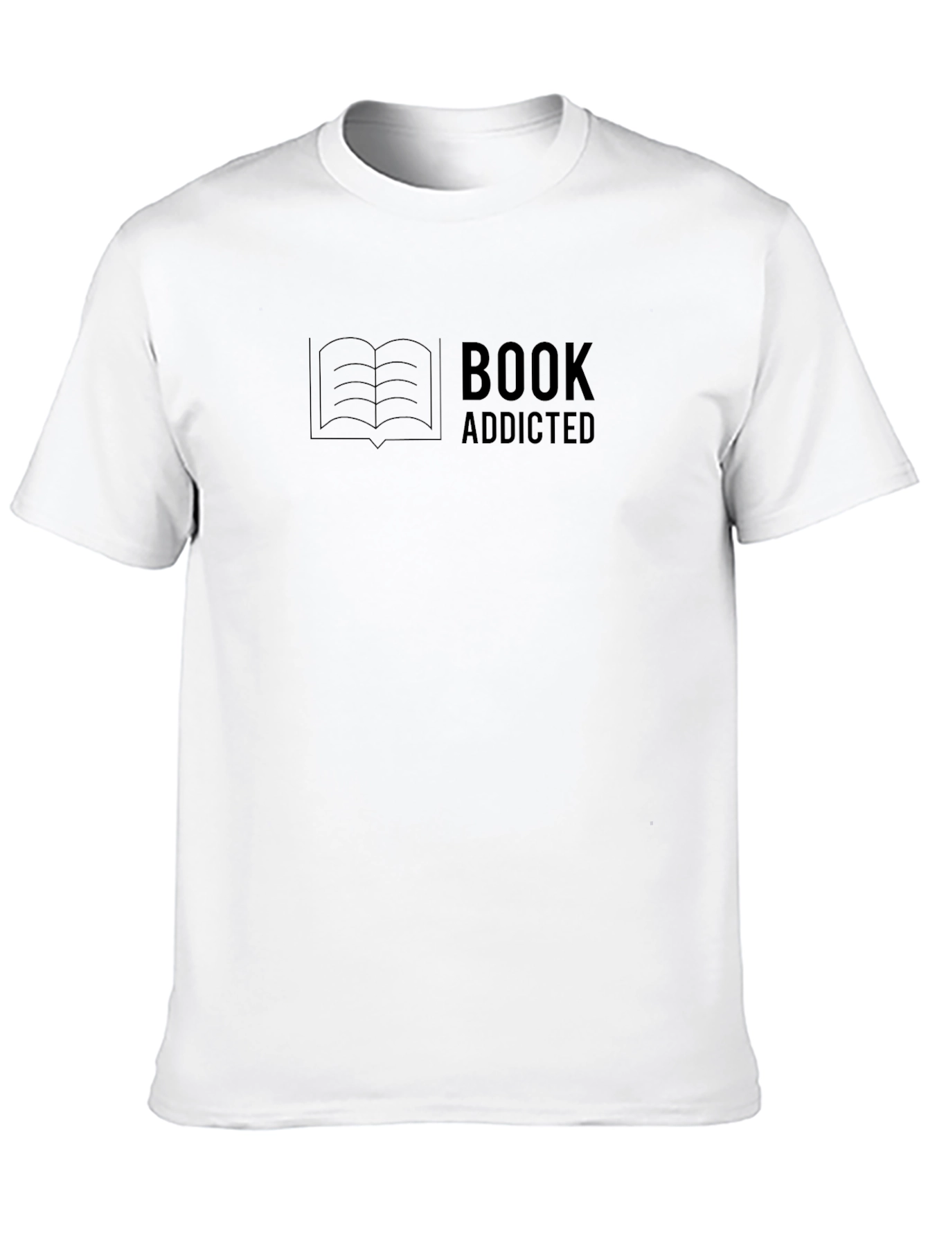 Book Addicted Black T-Shirt