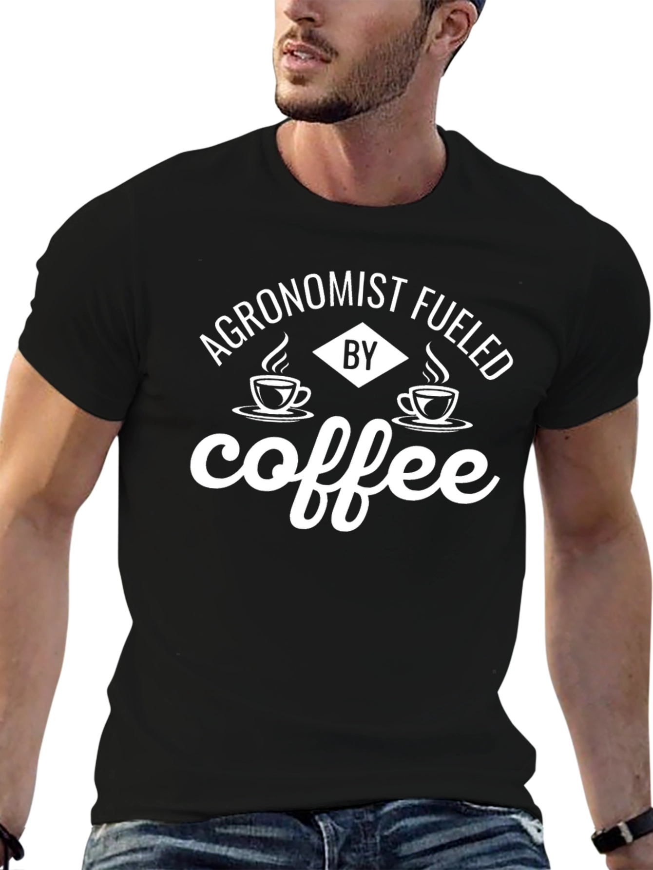 Agronomist Fueled by Coffee Graphic Tee