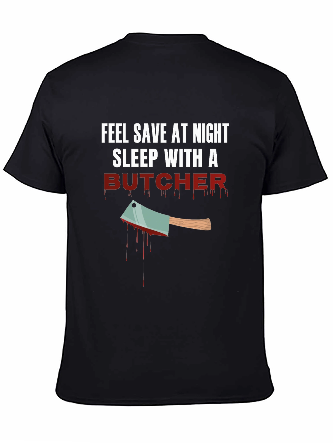 Sleep With a Butcher Graphic T-Shirt