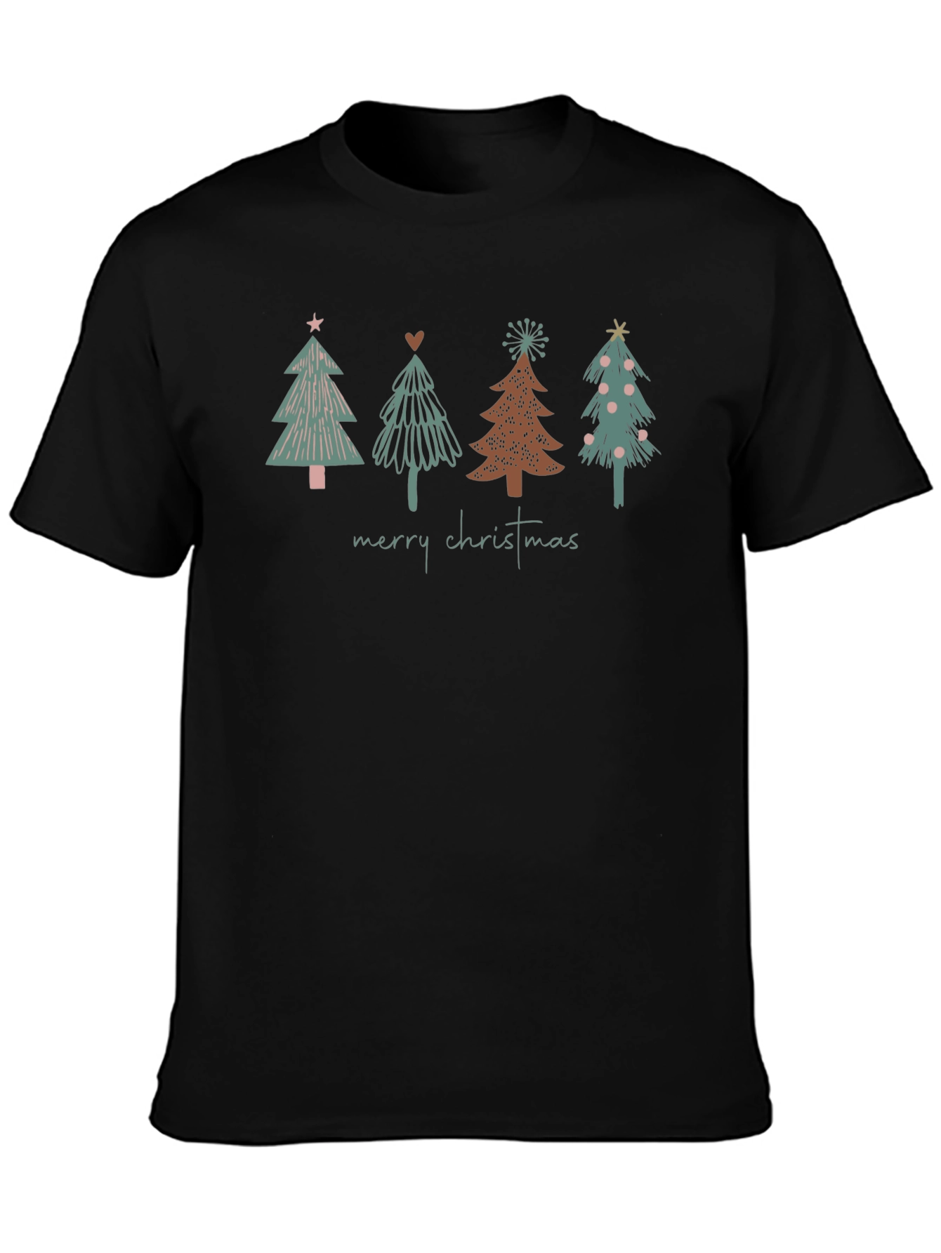Merry Christmas Tree T-Shirt