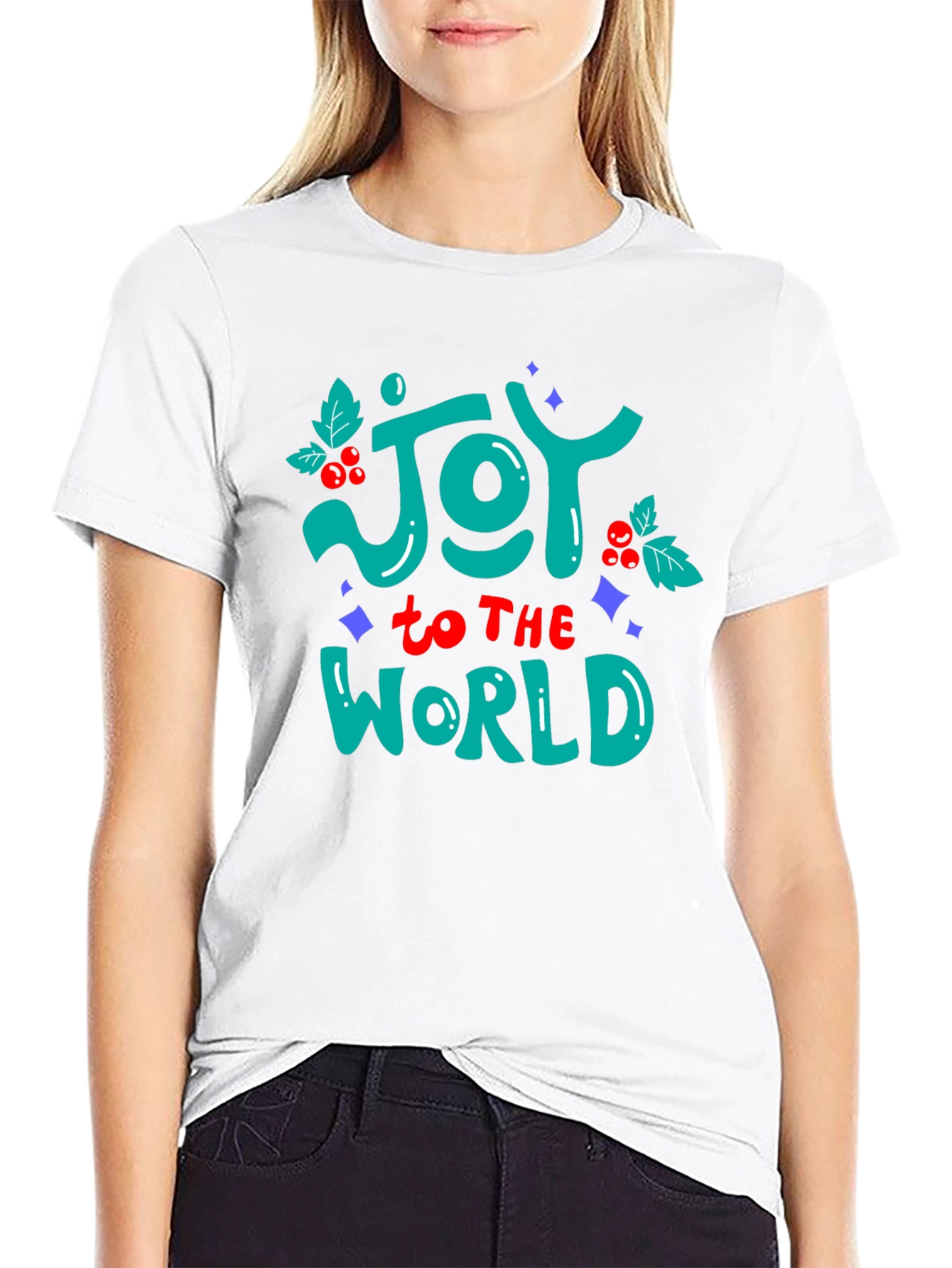 Joy to the World Christmas Graphic Tee