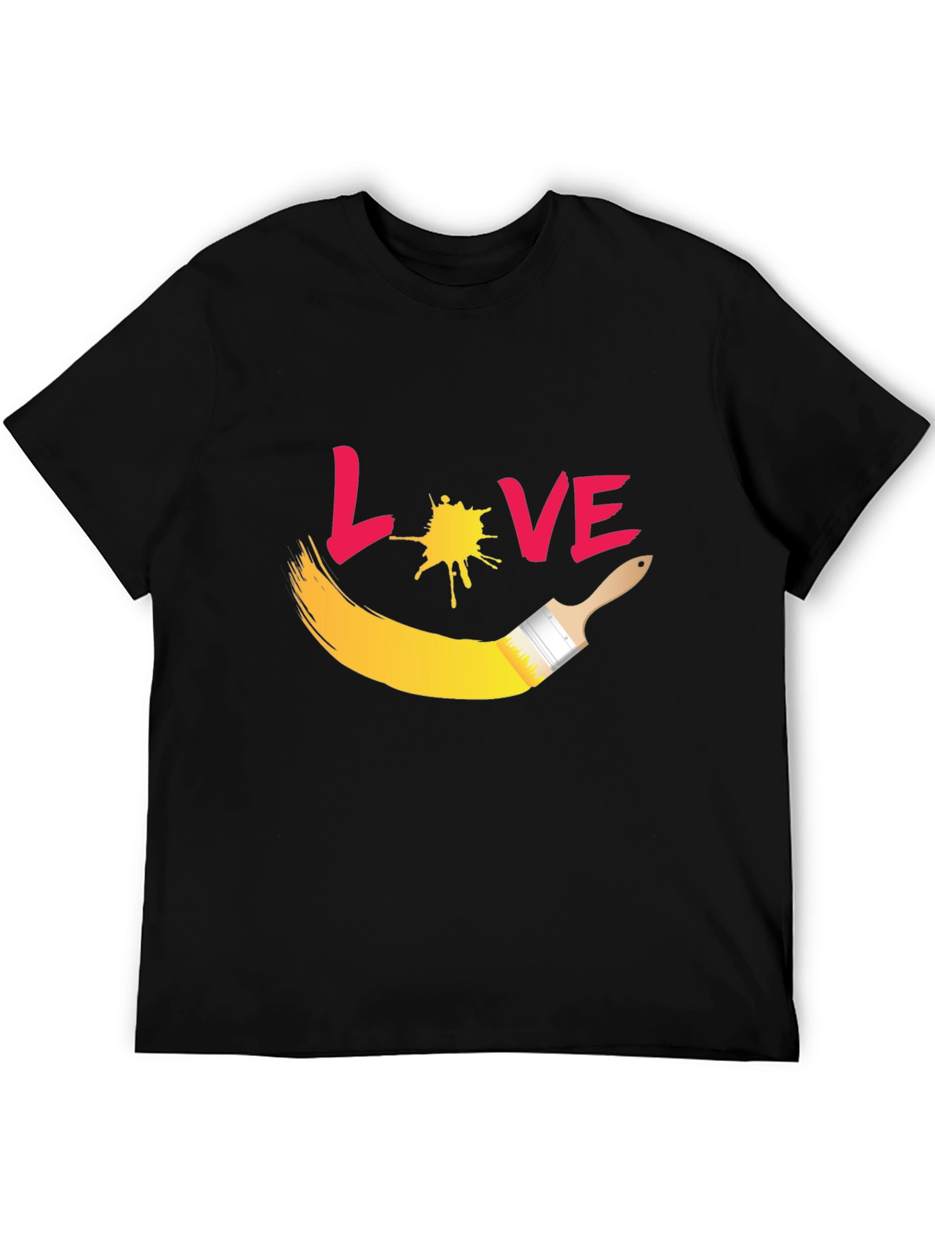 Love Painting Graphic T-Shirt - Artsy Tee