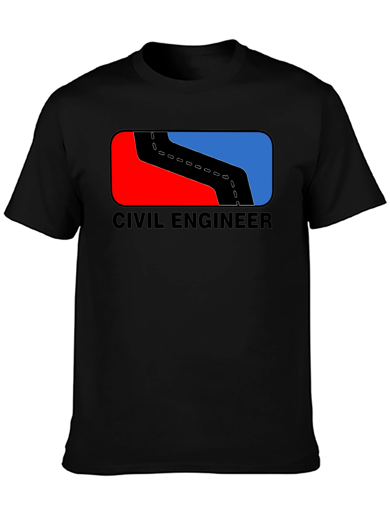 Civil Engineer T-Shirt Road Design