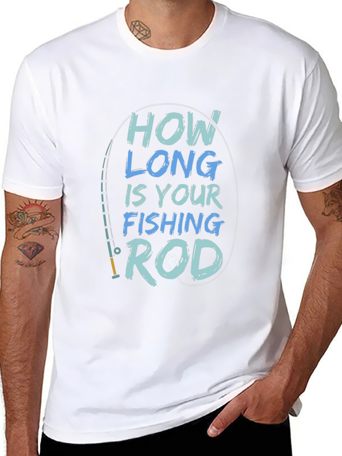 How Long is Your Fishing Rod T-Shirt