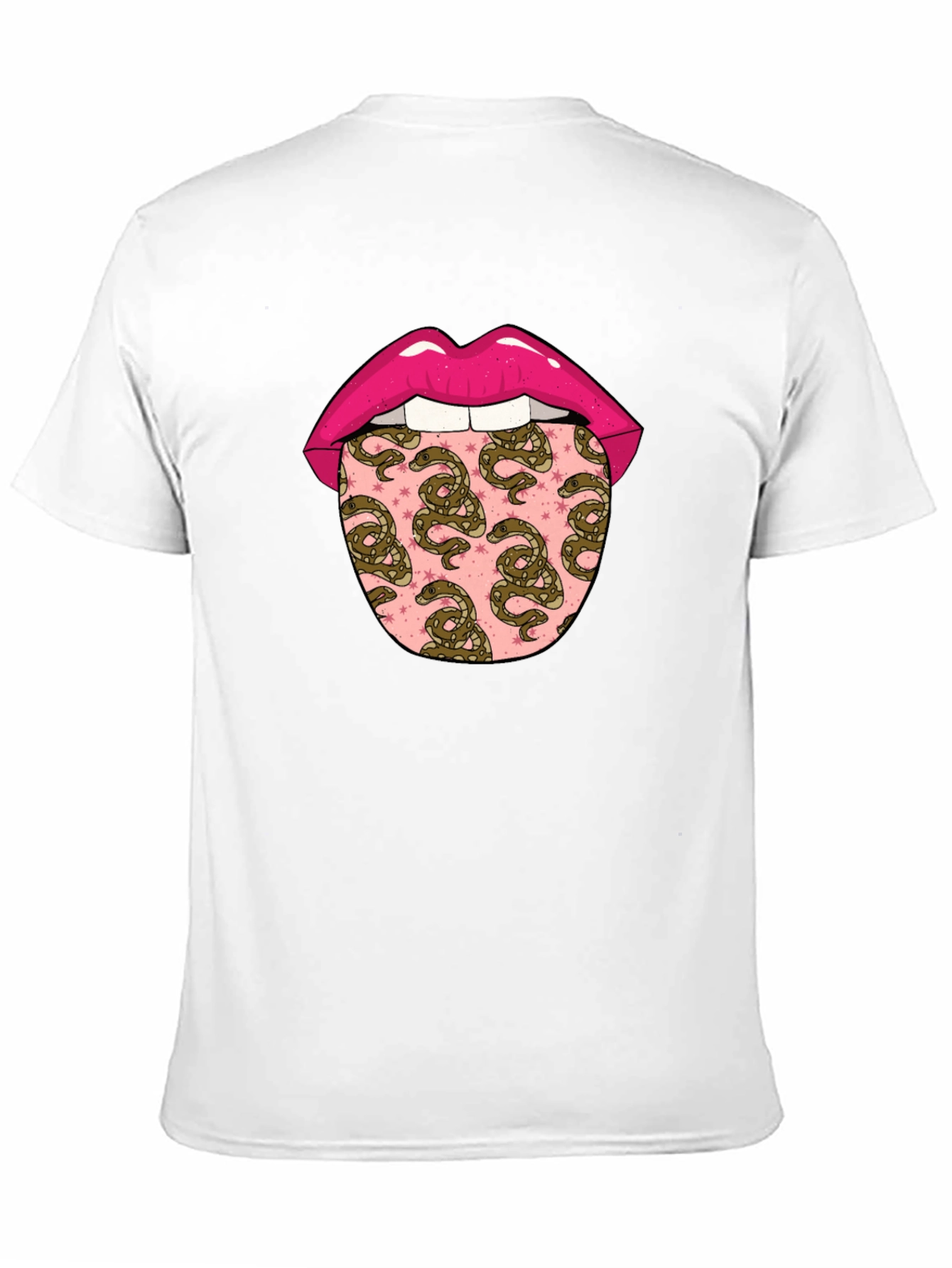 Snakes Tongue Graphic Tee