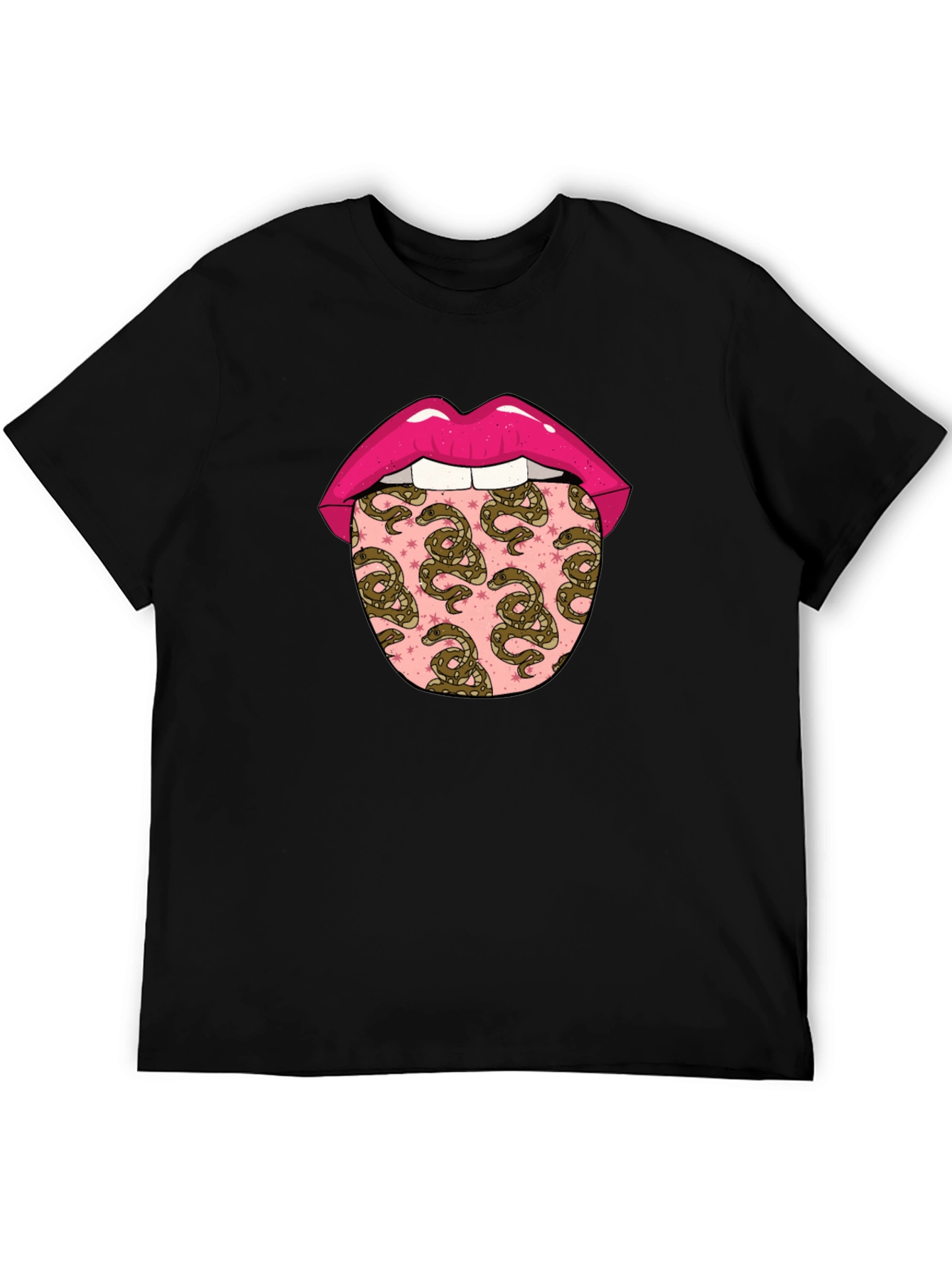 Snakes Tongue Graphic Tee
