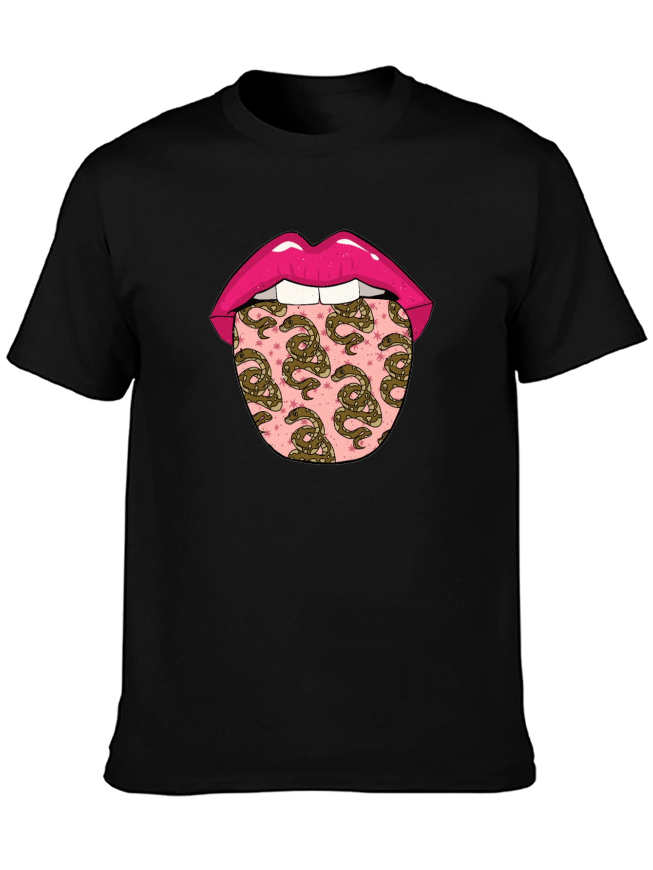 Snakes Tongue Graphic Tee