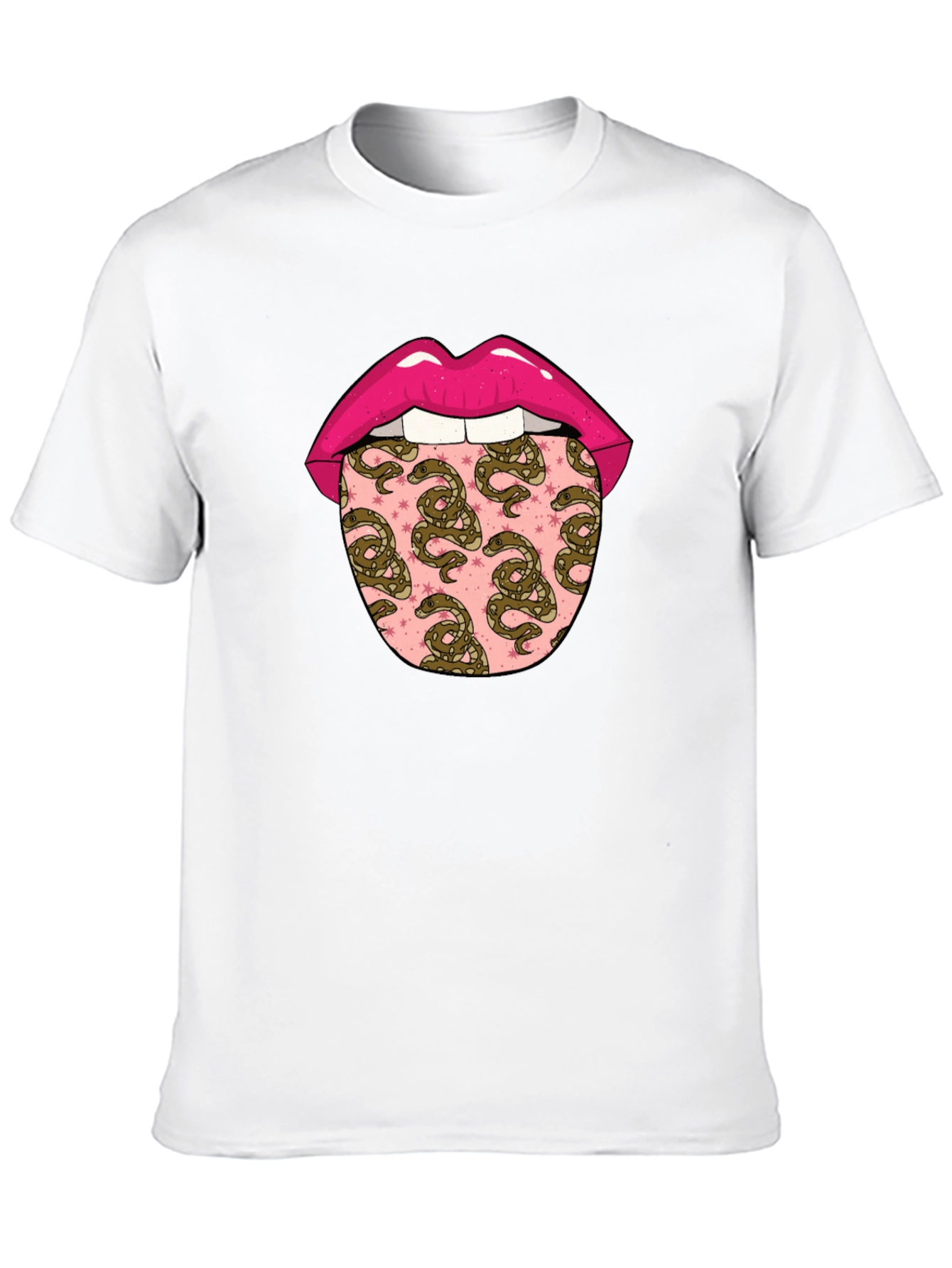Snakes Tongue Graphic Tee