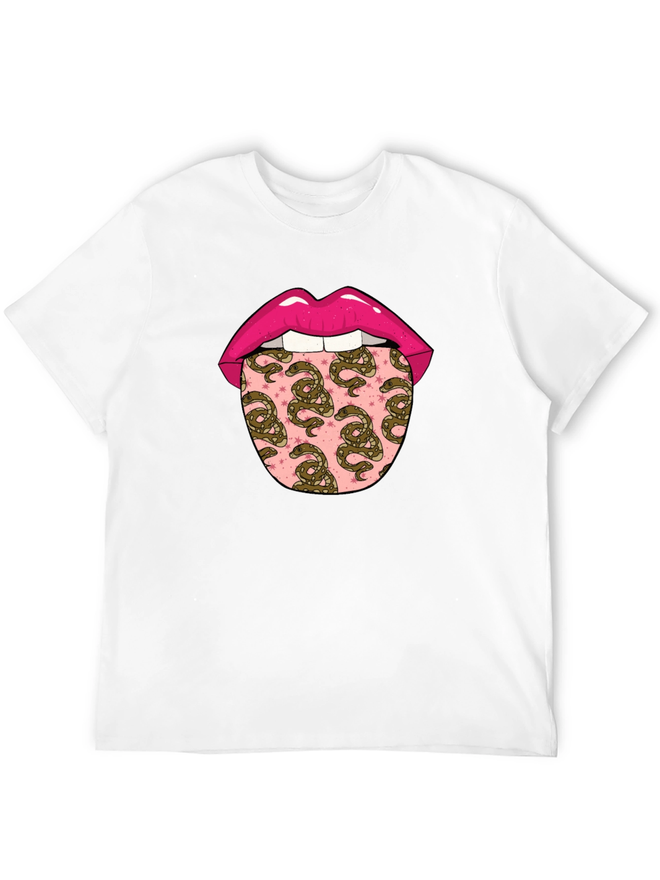 Snakes Tongue Graphic Tee