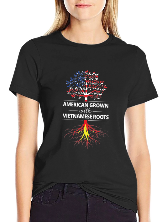 American Grown with Vietnamese Roots Tee