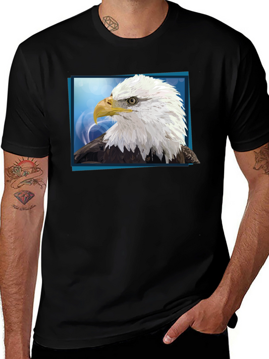 Bald Eagle Graphic Tee - Patriotic Design