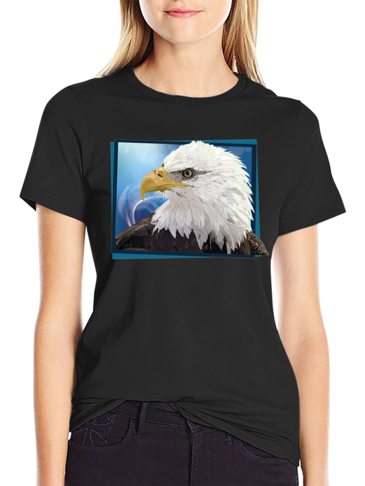 Bald Eagle Graphic Tee - Patriotic Design