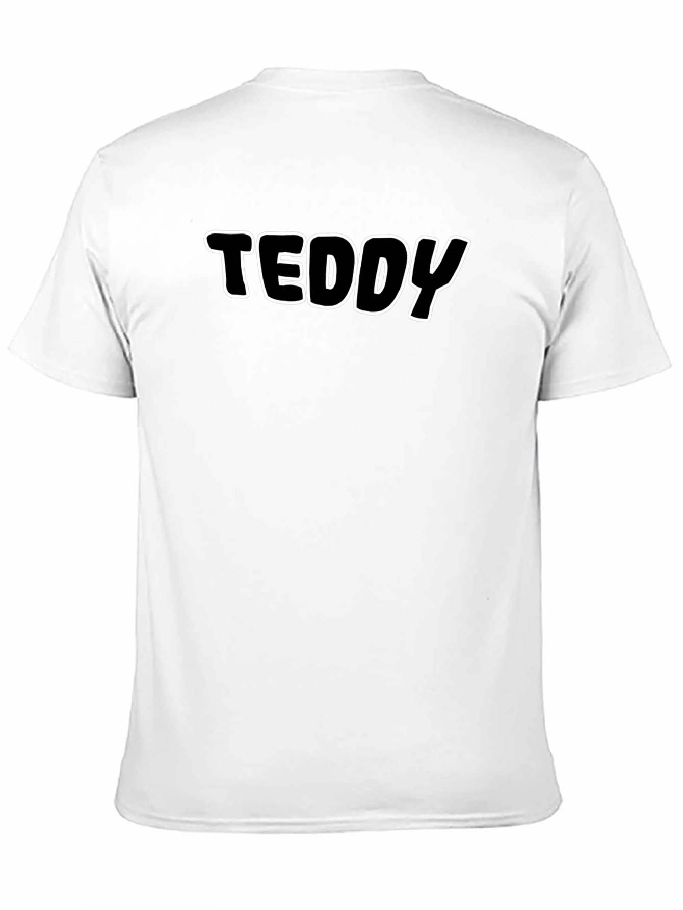 Teddy Graphic Black T-Shirt