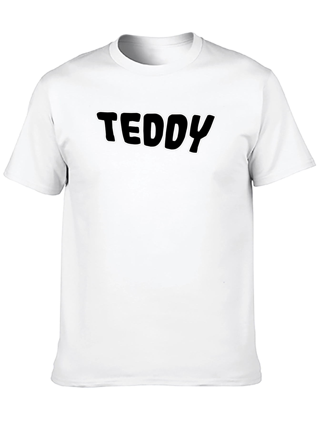 Teddy Graphic Black T-Shirt