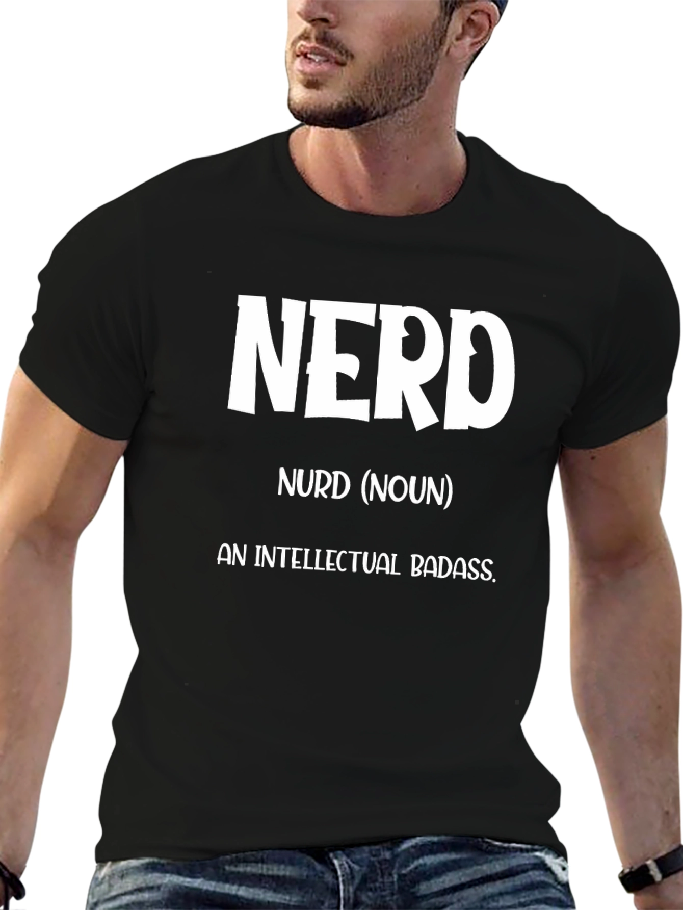 Nerd Definition T-Shirt - Intellectual Badass Tee