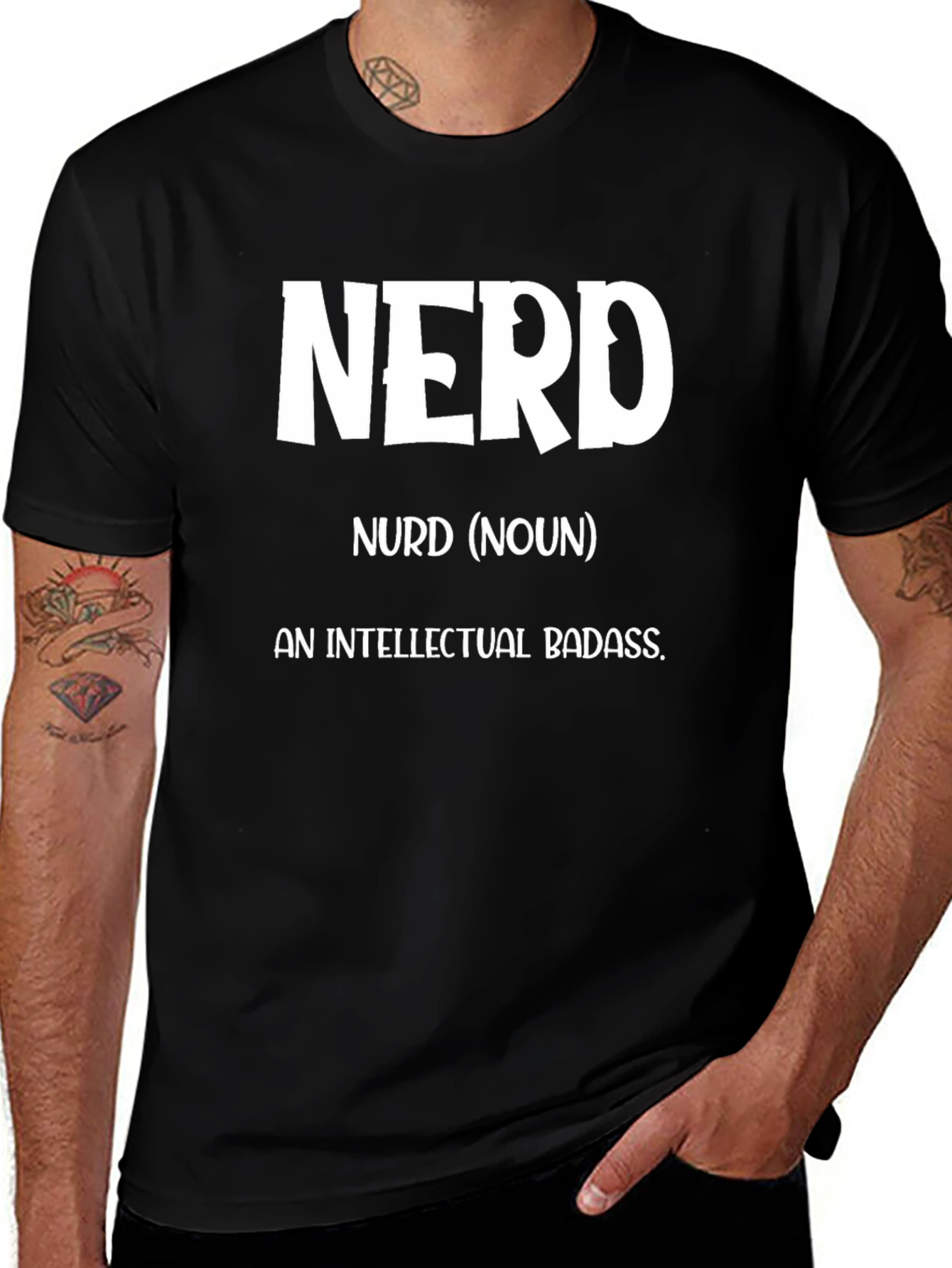 Nerd Definition T-Shirt - Intellectual Badass Tee