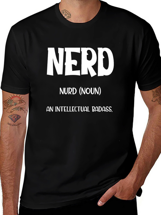 Nerd Definition T-Shirt - Intellectual Badass Tee