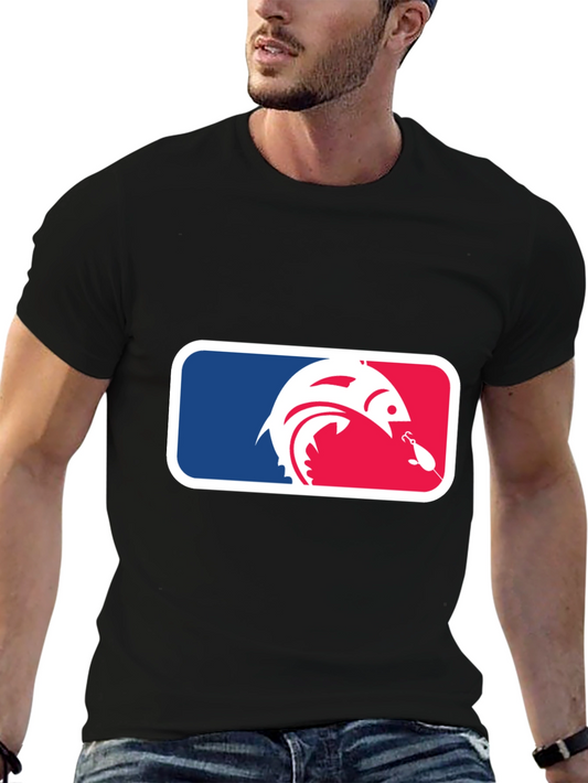 Fishing Logo T-Shirt - Bass Angler Tee