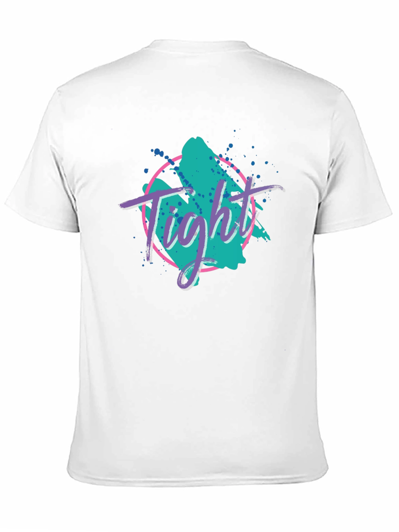 Retro Tight T-Shirt - 90s Style Graphic Tee