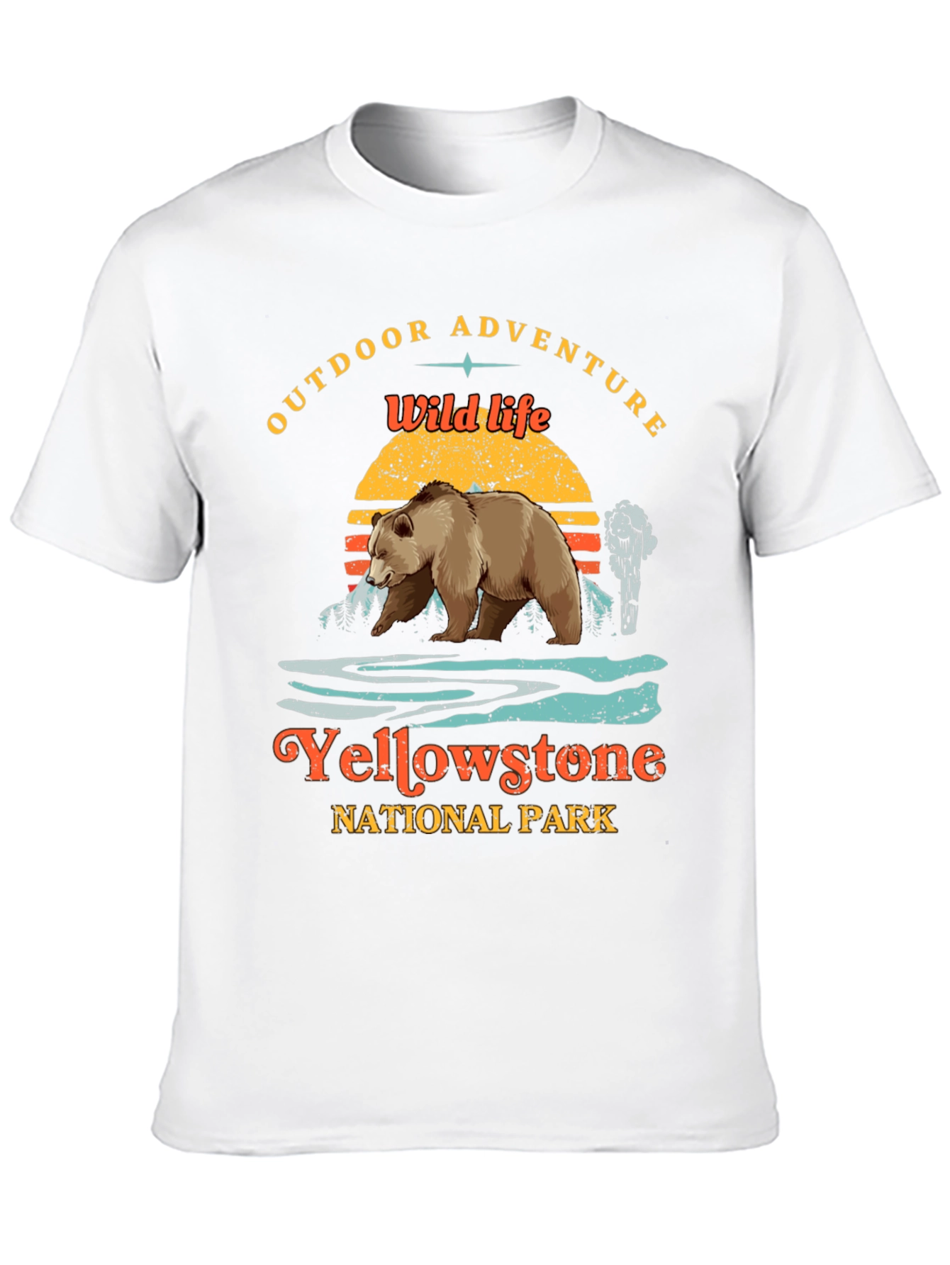 Yellowstone National Park Graphic Tee
