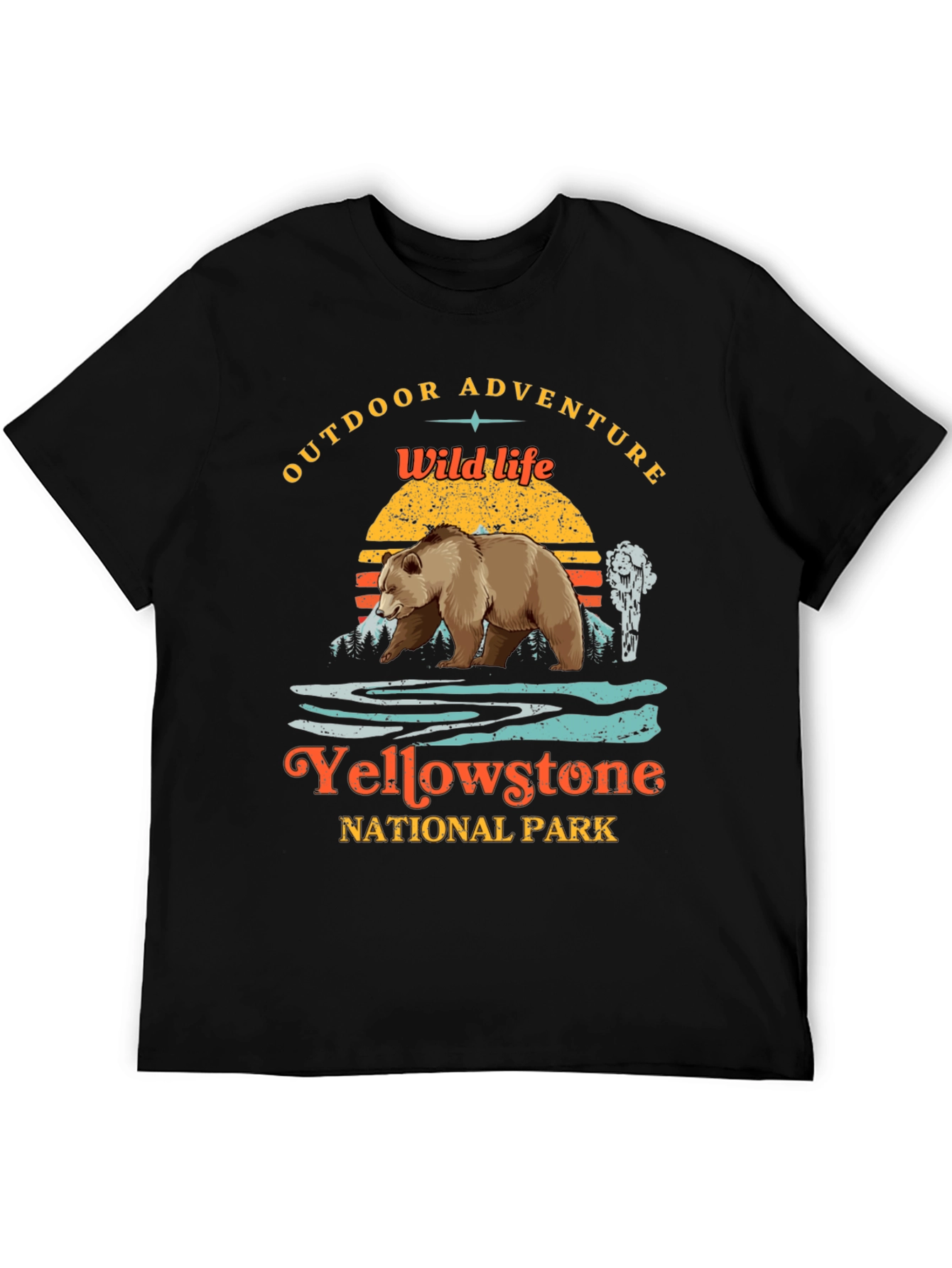 Yellowstone National Park Graphic Tee
