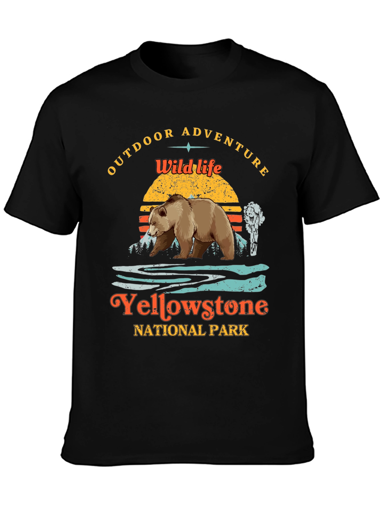 Yellowstone National Park Graphic Tee