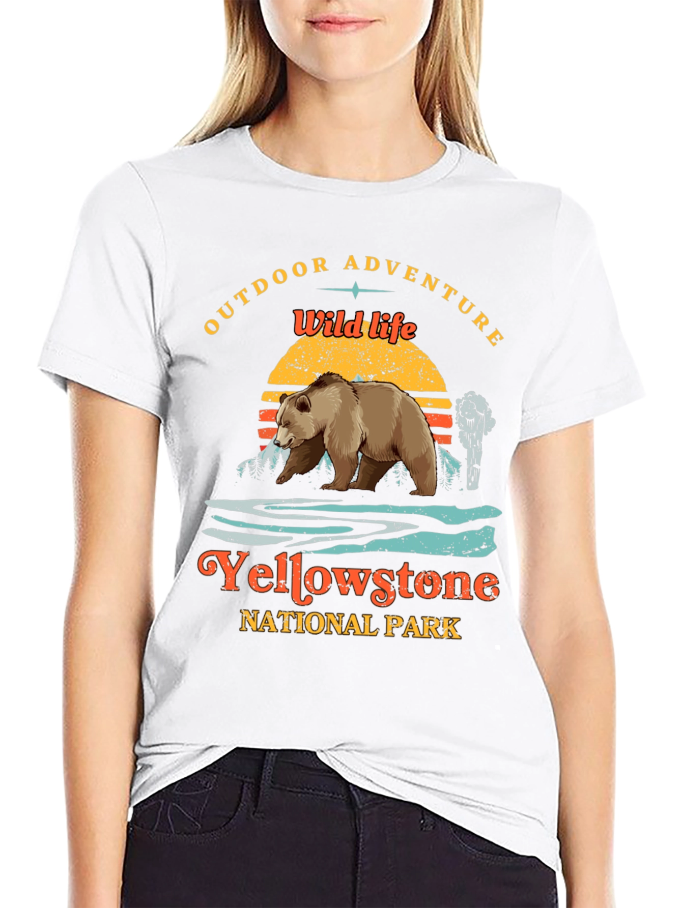 Yellowstone National Park Graphic Tee
