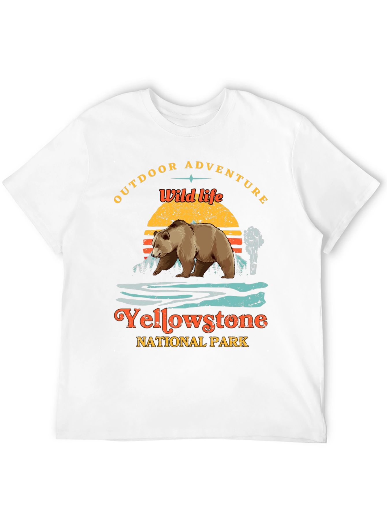 Yellowstone National Park Graphic Tee