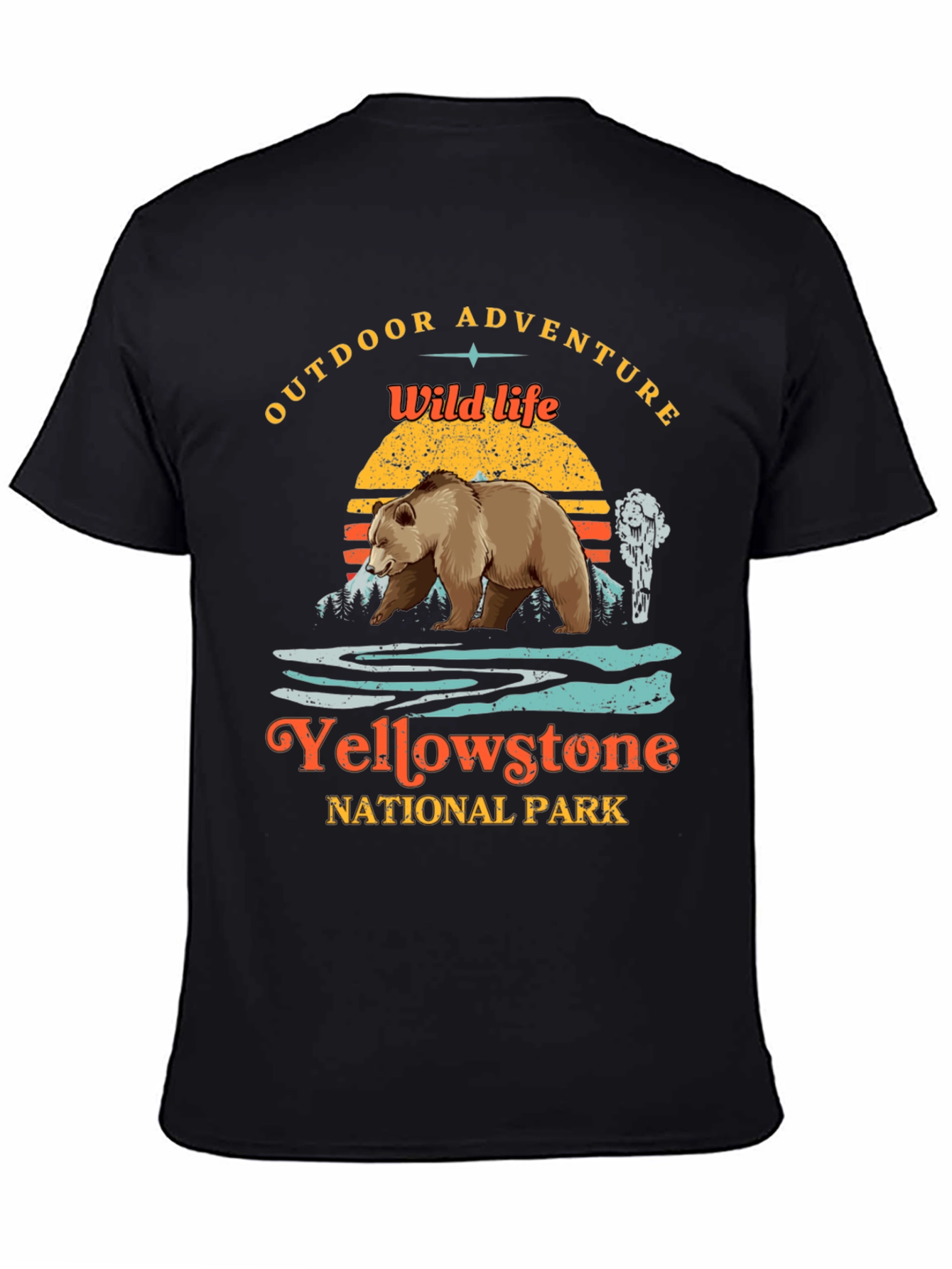 Yellowstone National Park Graphic Tee