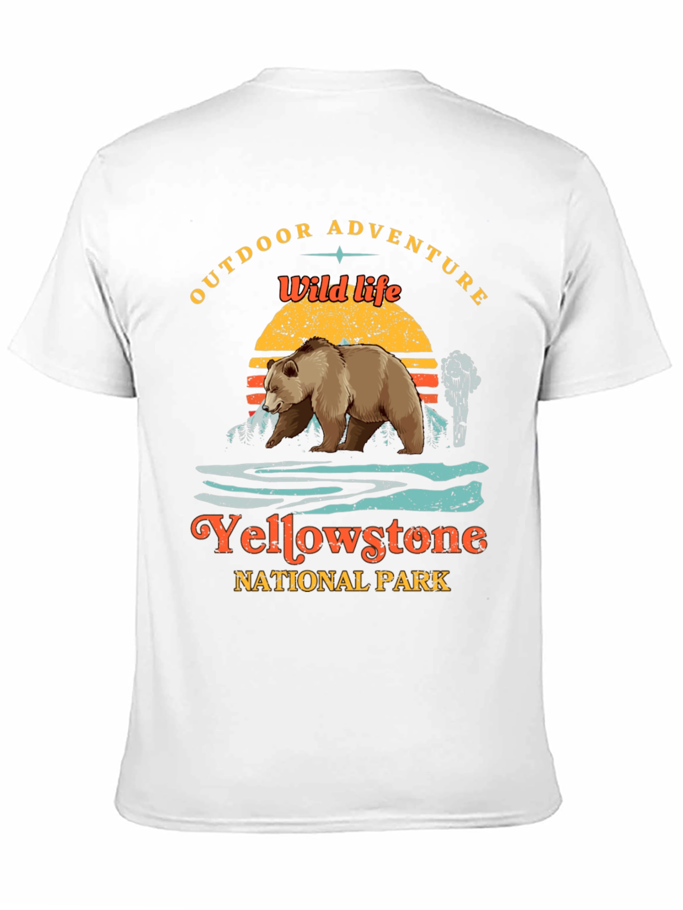 Yellowstone National Park Graphic Tee