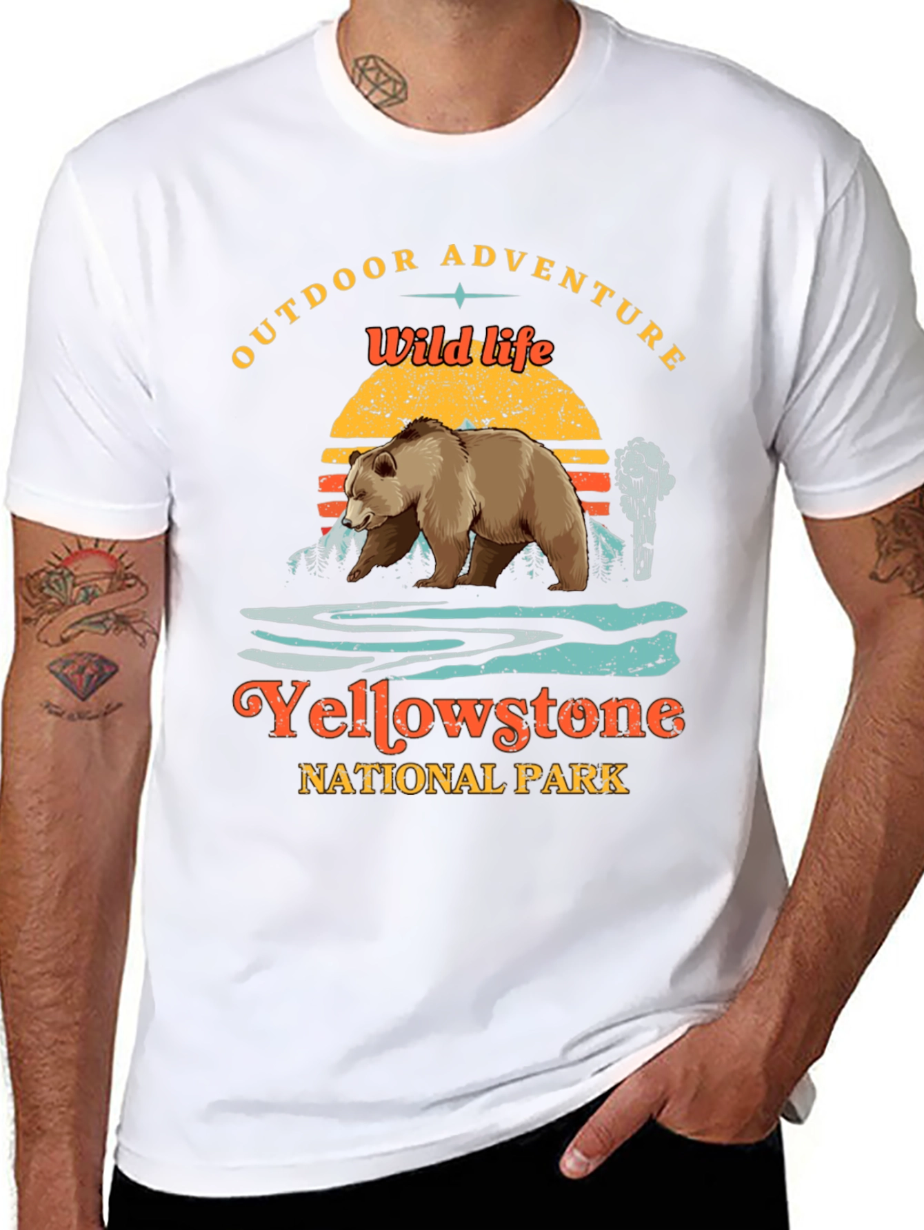 Yellowstone National Park Graphic Tee