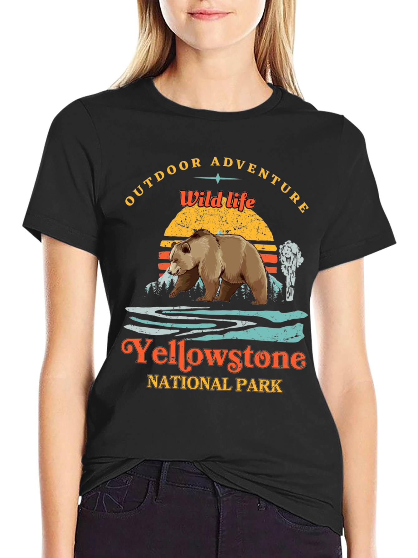 Yellowstone National Park Graphic Tee