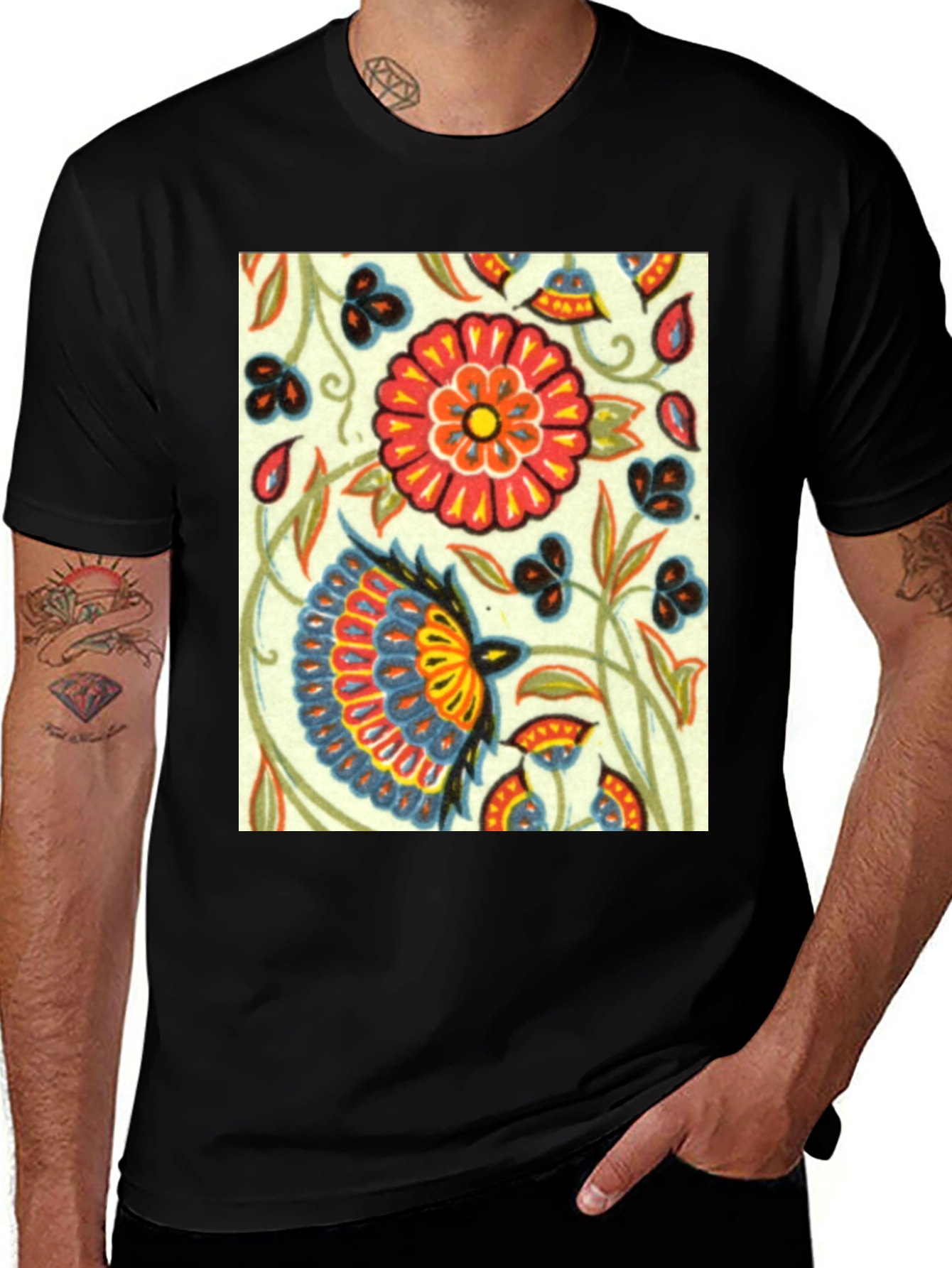 Floral Print T-Shirt
