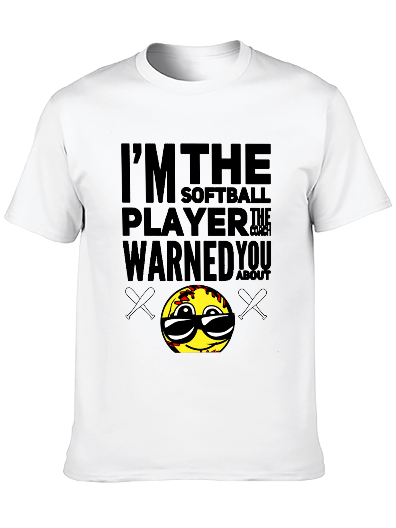 Softball Player T-Shirt - Funny Sports Tee