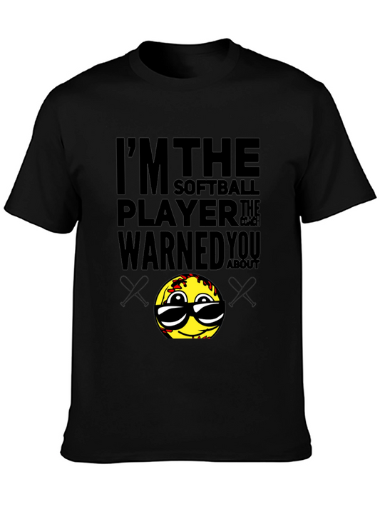 Softball Player T-Shirt - Funny Sports Tee