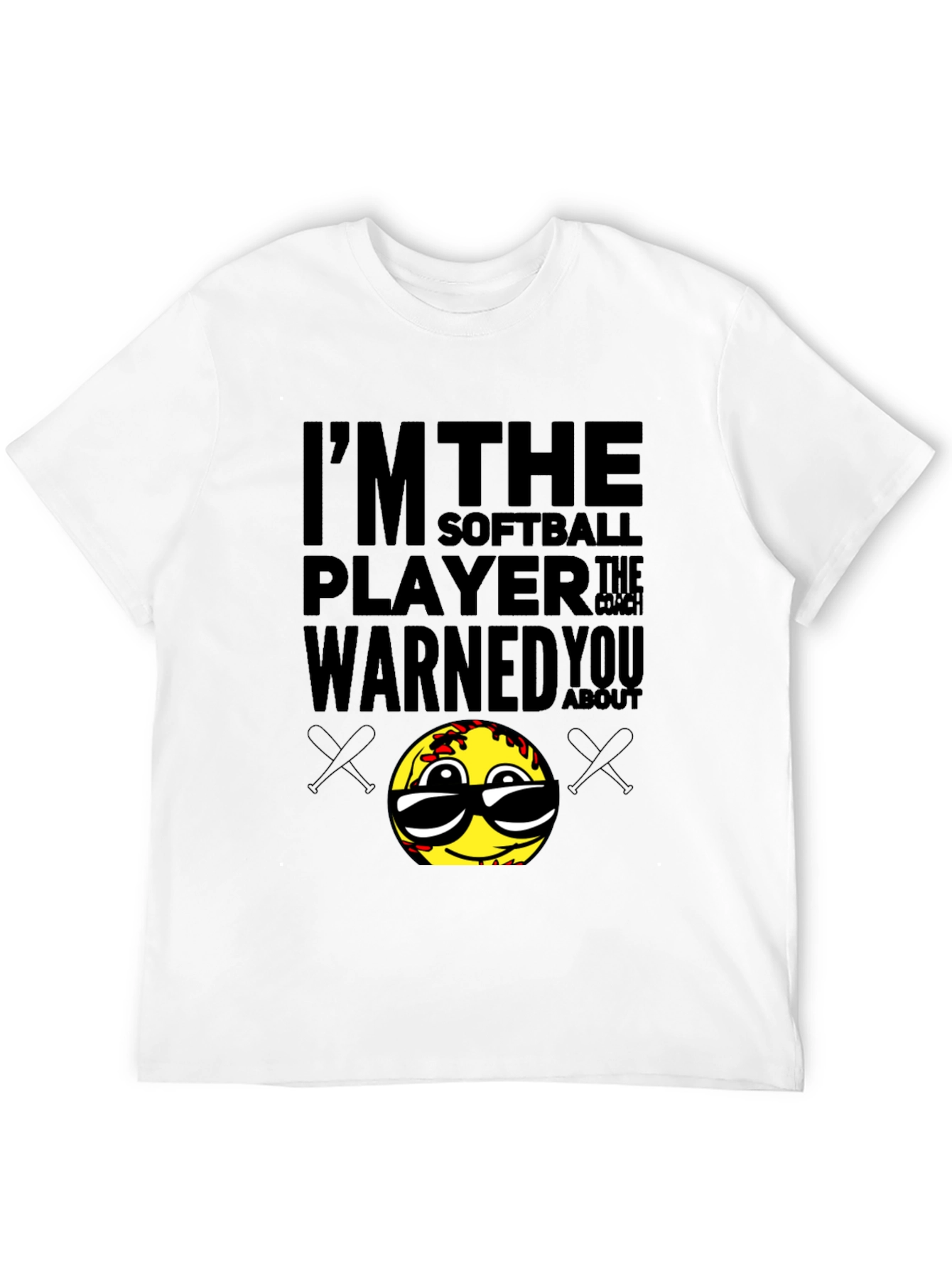 Softball Player T-Shirt - Funny Sports Tee