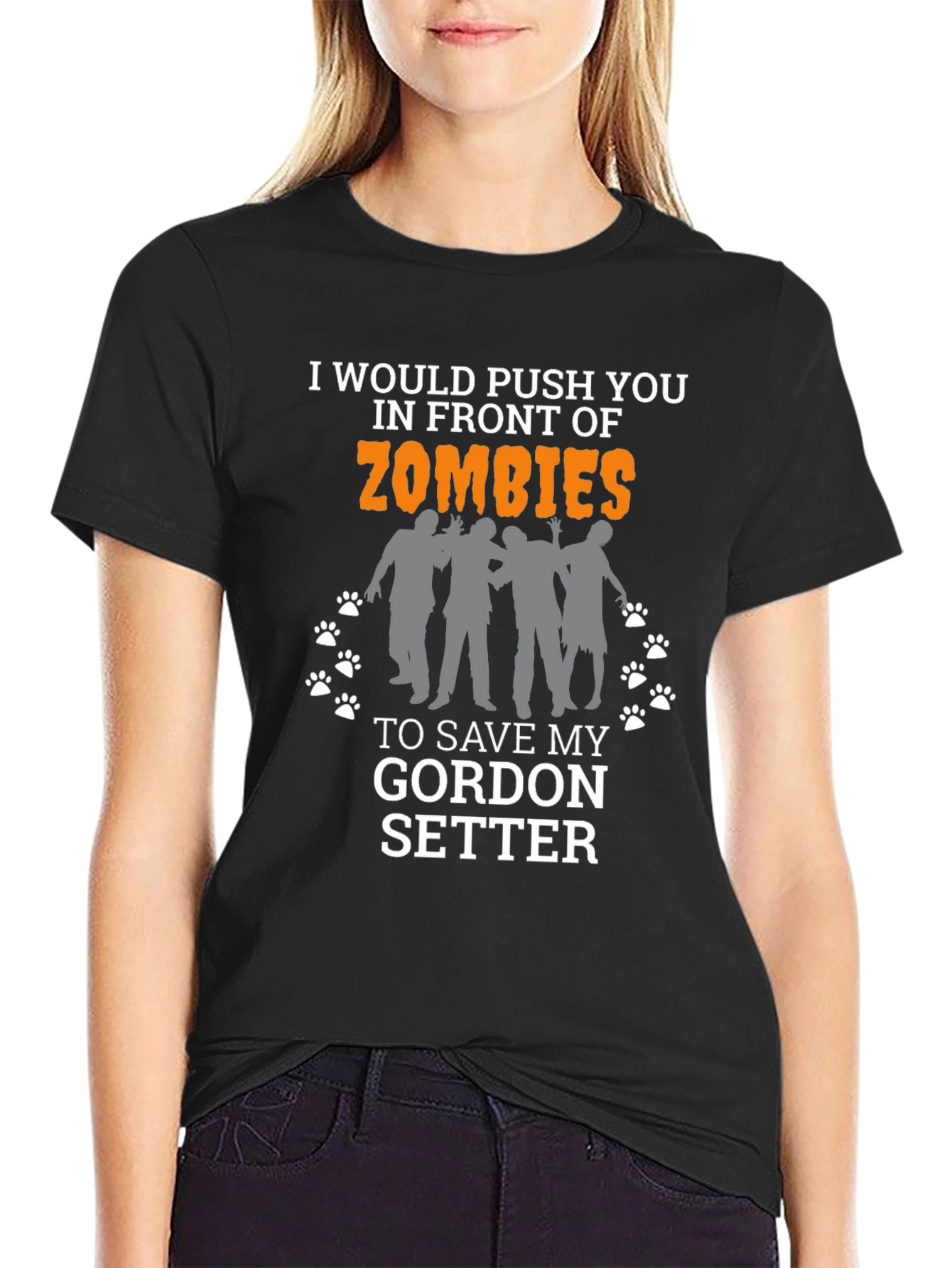 Zombie Gordon Setter T-Shirt