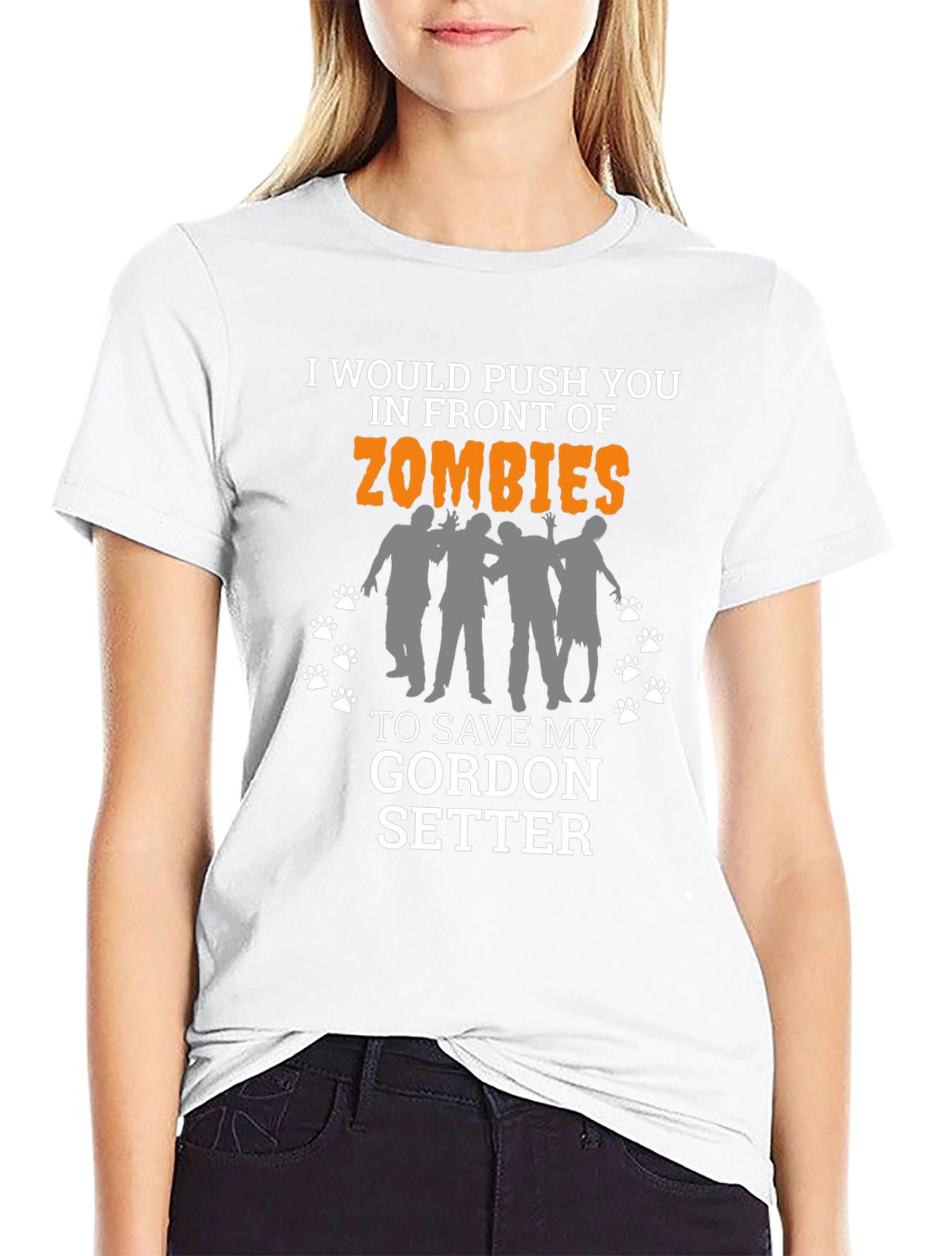 Zombie Gordon Setter T-Shirt