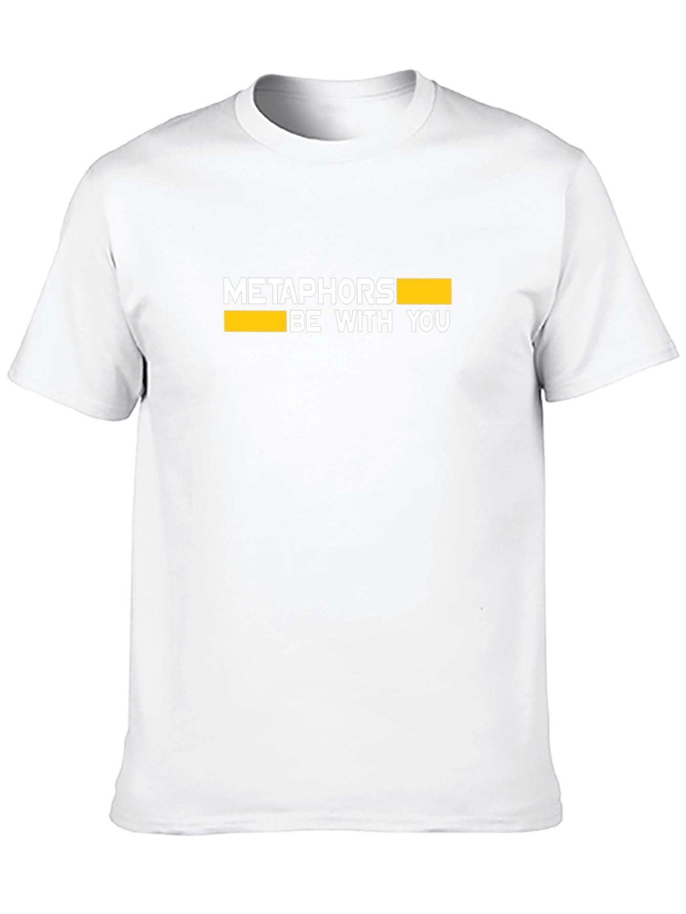 Metaphors Be With You Black T-Shirt