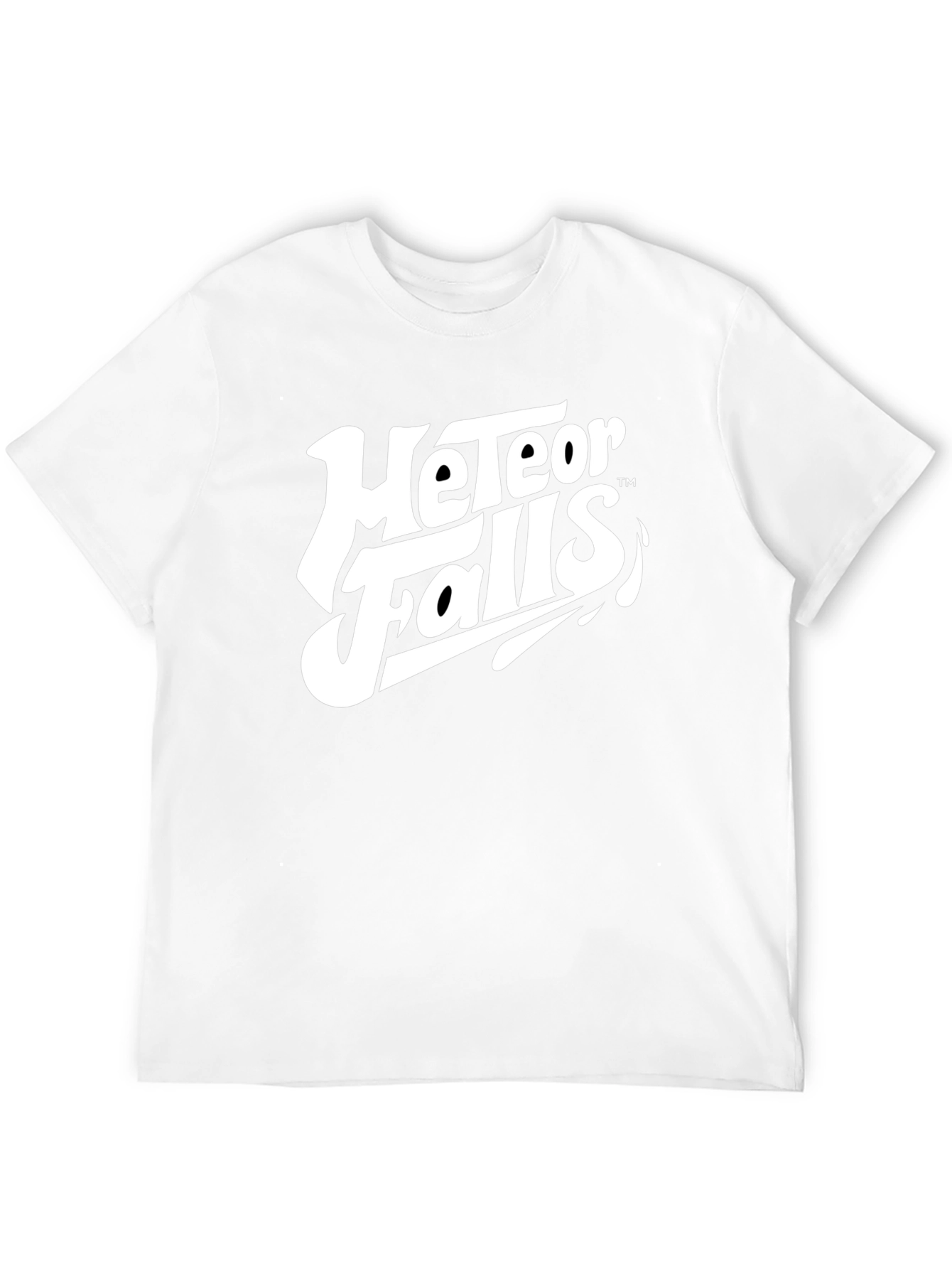 Meteor Falls Graphic Tee - Black Cotton Blend