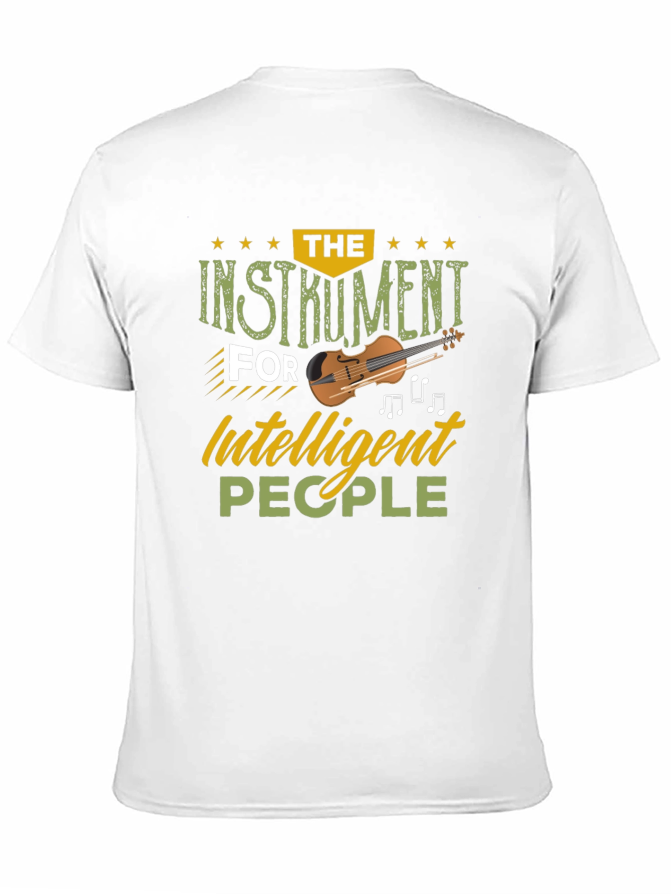 Intelligent People Instrument Graphic T-Shirt