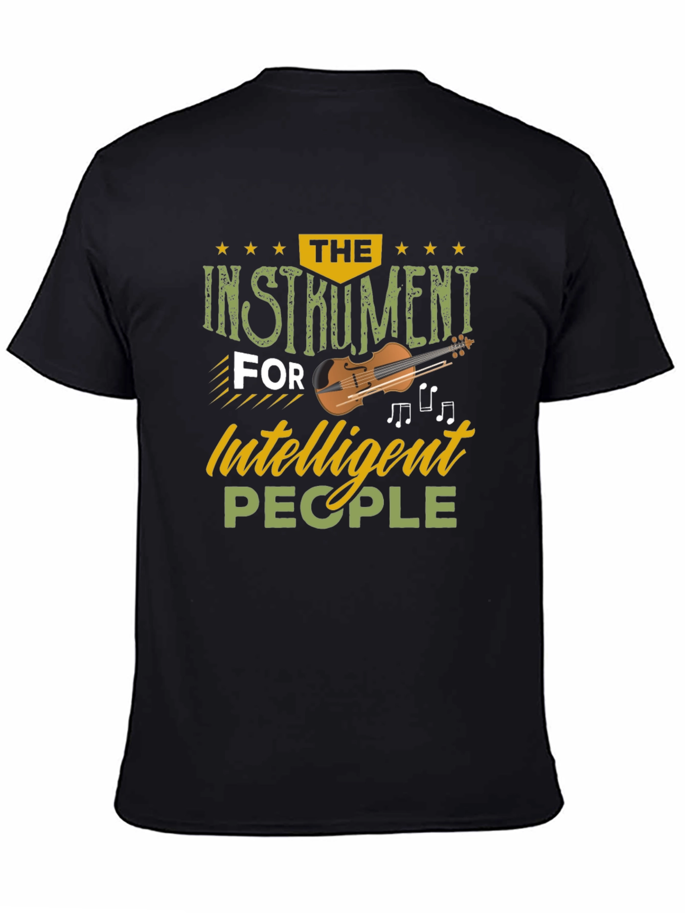 Intelligent People Instrument Graphic T-Shirt