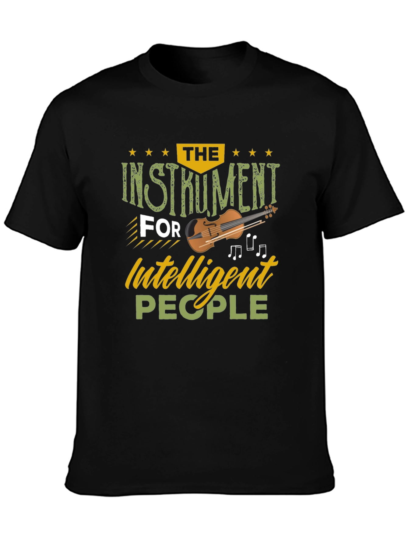 Intelligent People Instrument Graphic T-Shirt