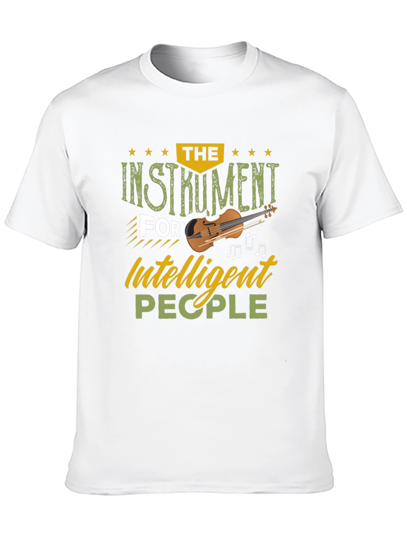 Intelligent People Instrument Graphic T-Shirt
