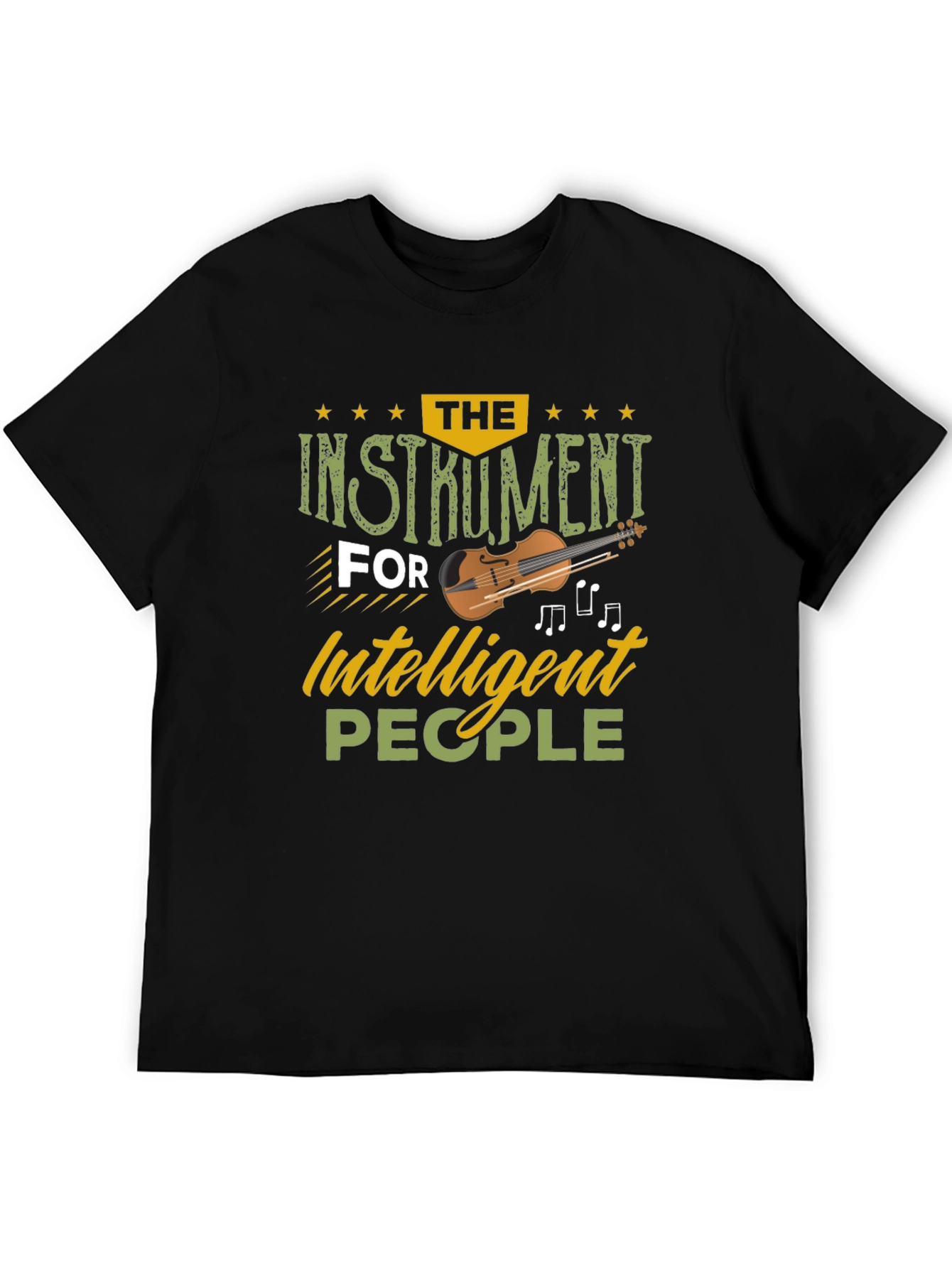 Intelligent People Instrument Graphic T-Shirt